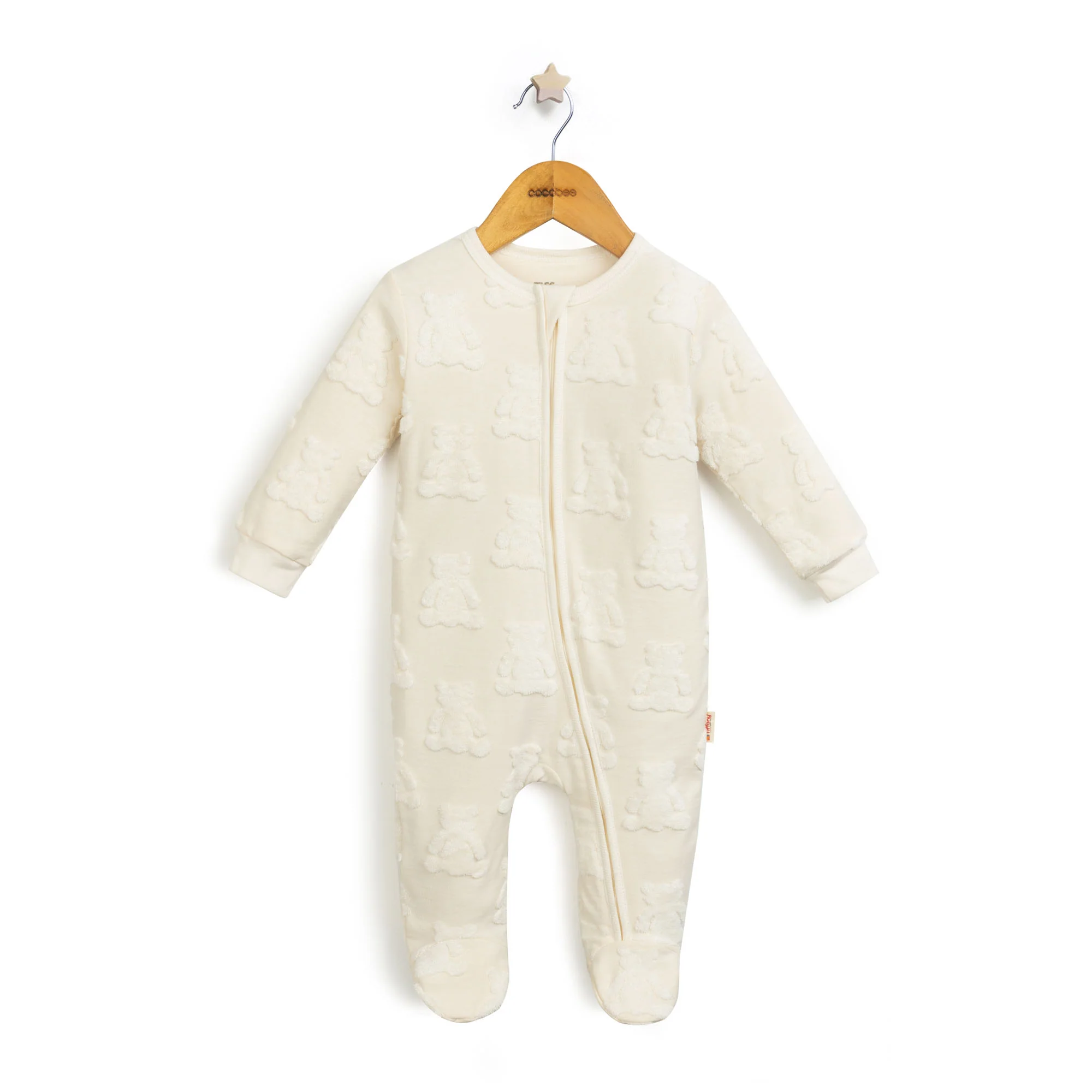 Creamy Snuggle Romper