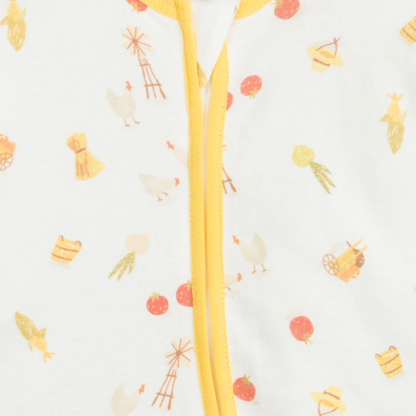 Little Munchies Footed Romper - Image 2