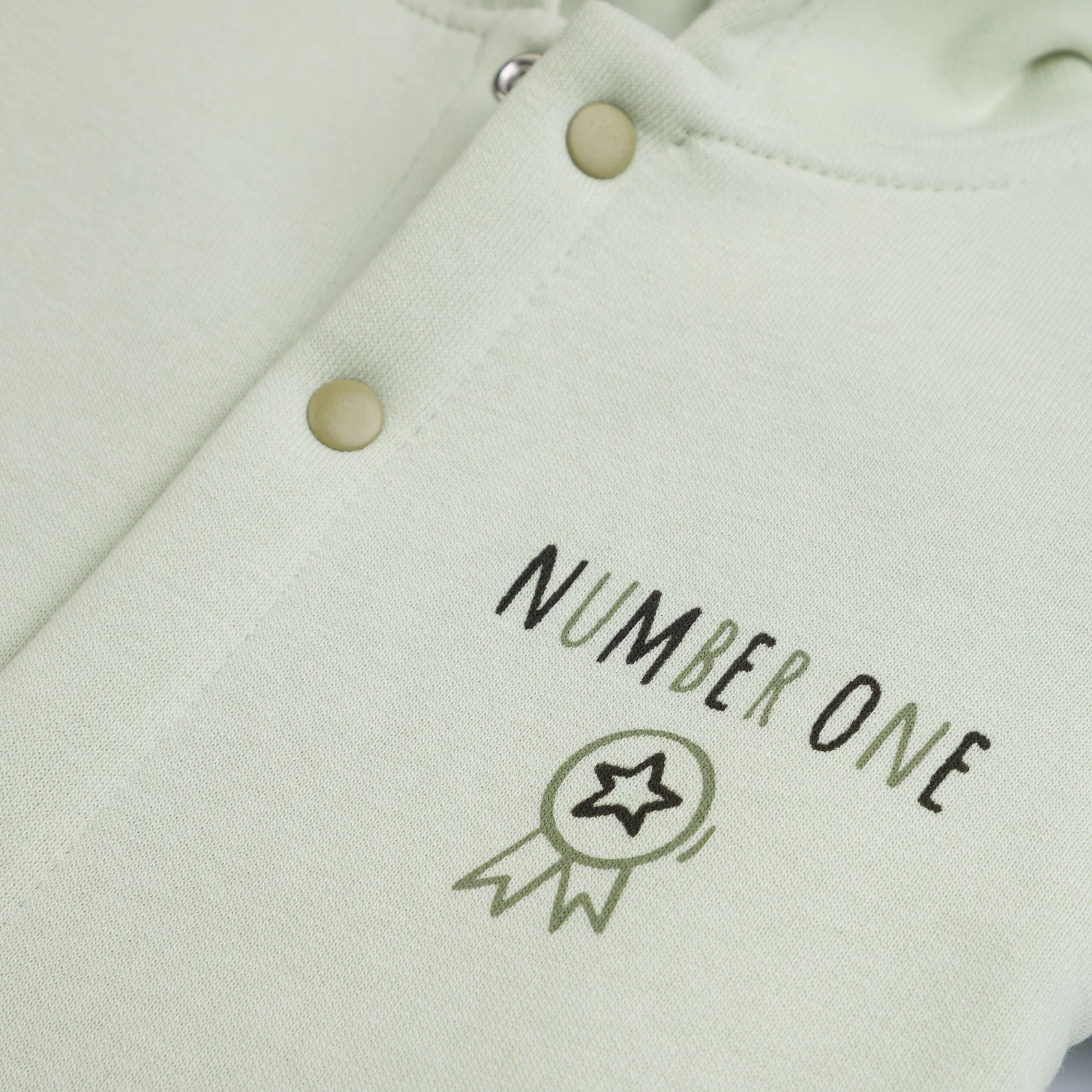 Pistachio Hoodie Romper - Image 2