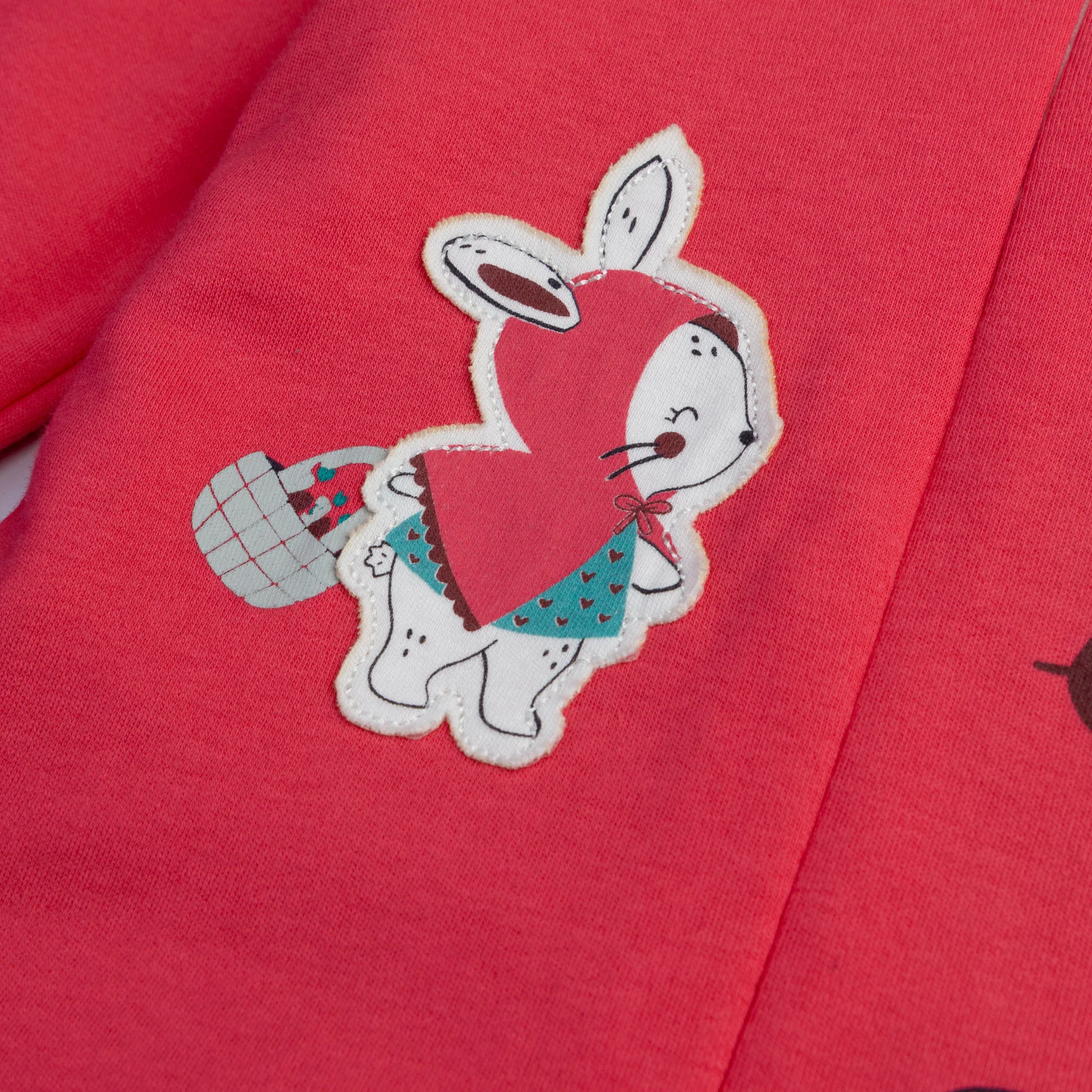 Cherry Red Hooded Romper - Image 2