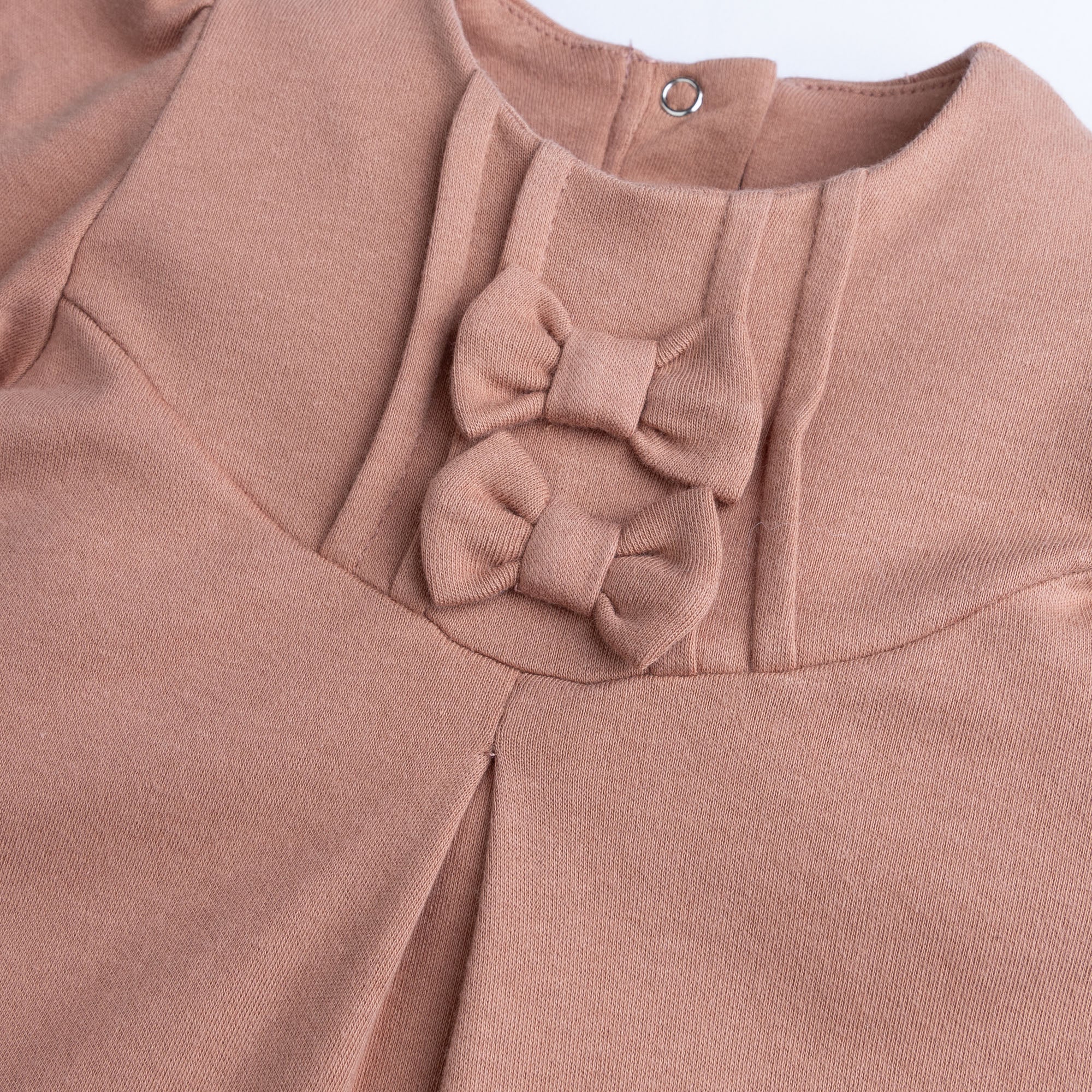 Baby Bow Footie Romper - Image 2