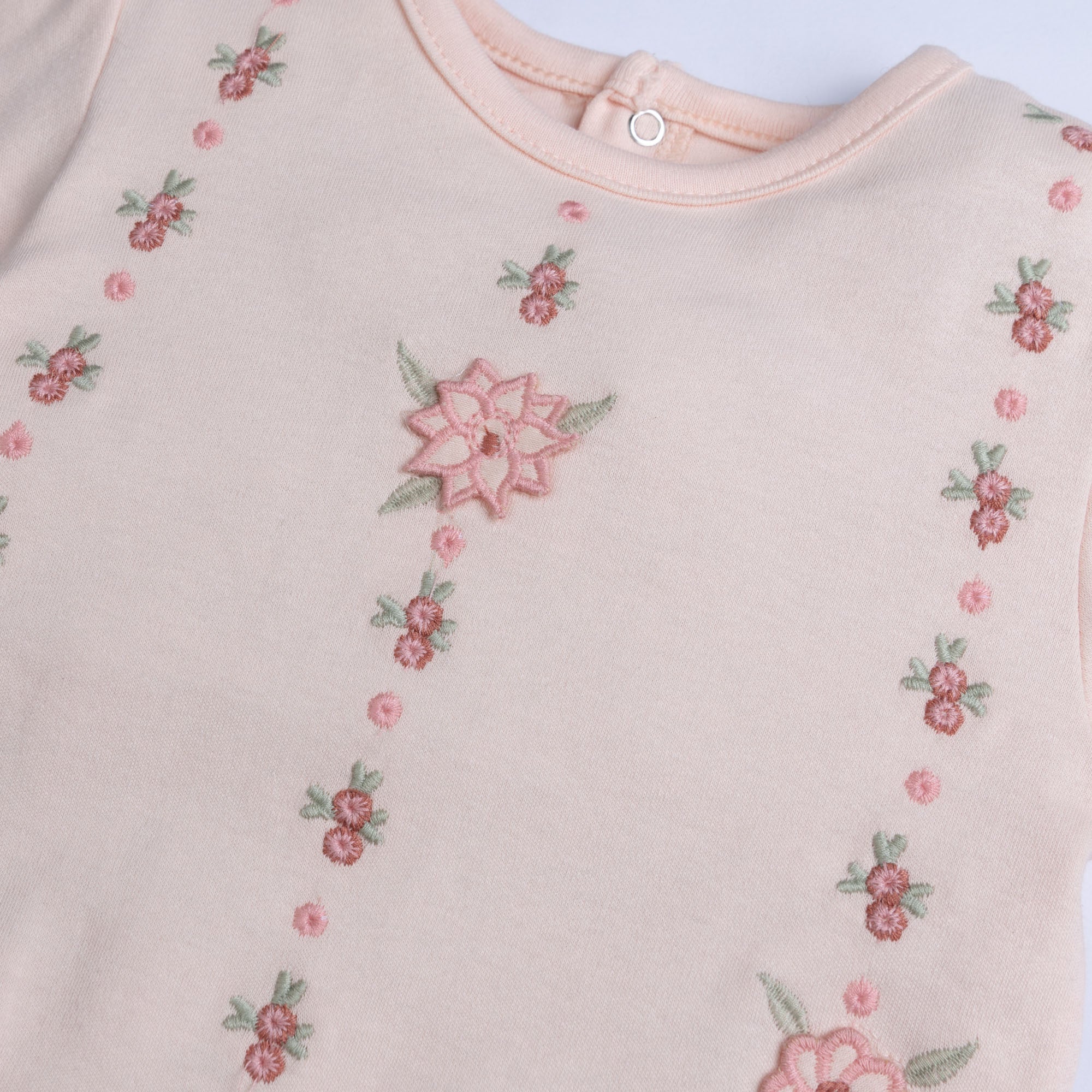 Embroidered Frilly Romper - Image 2