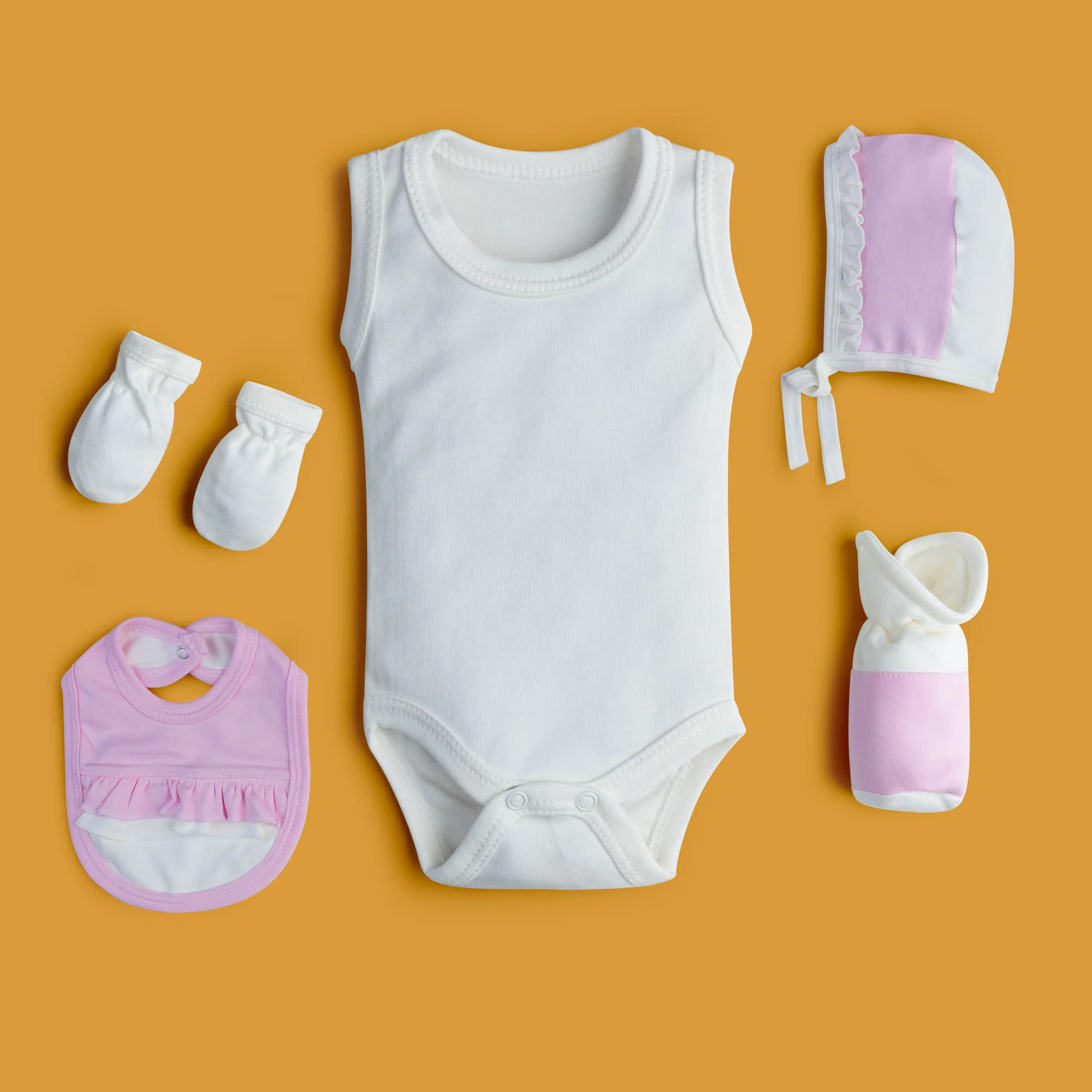 Infant 7-Pack Romper Set - Image 2