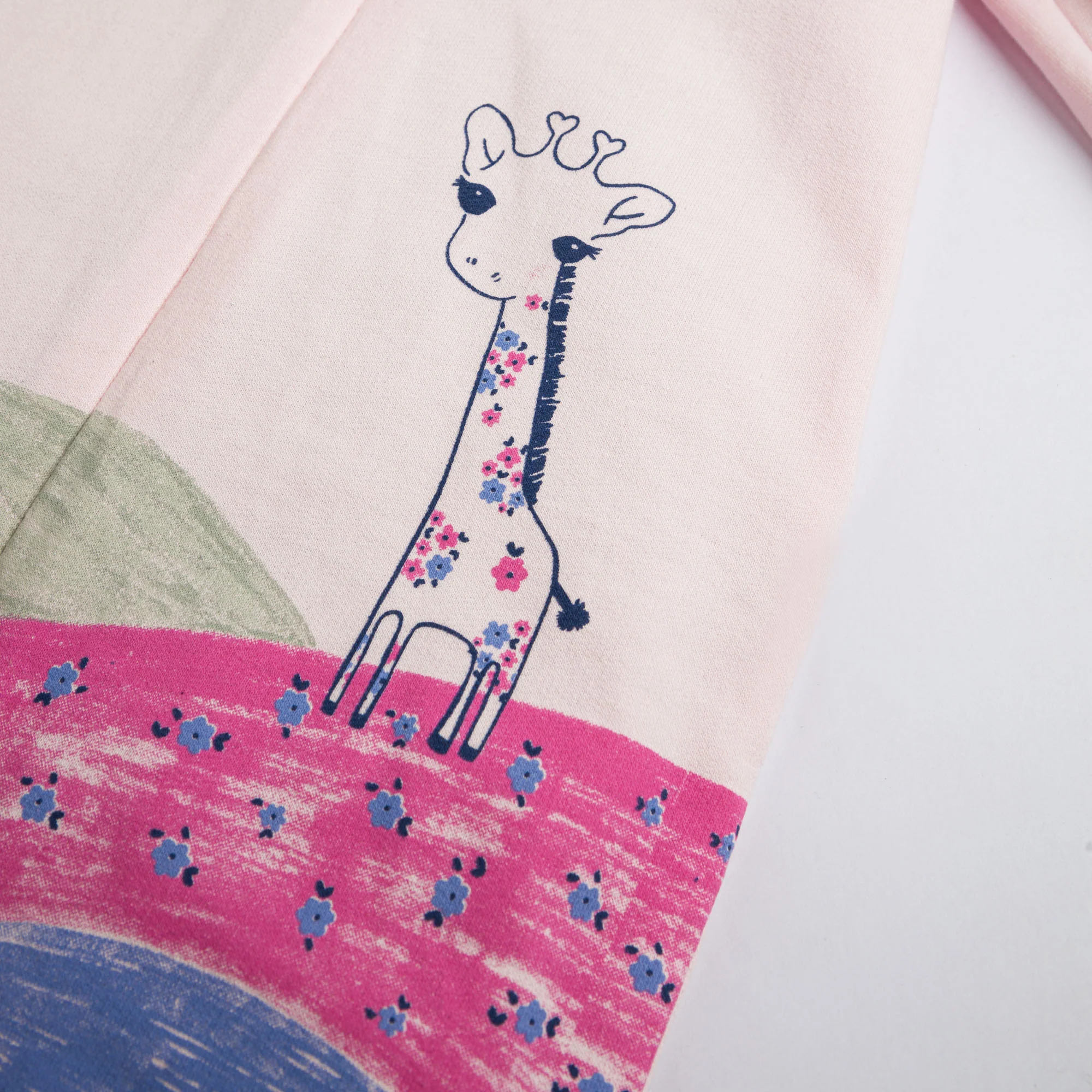 Baby Pink Hooded Romper - Image 2