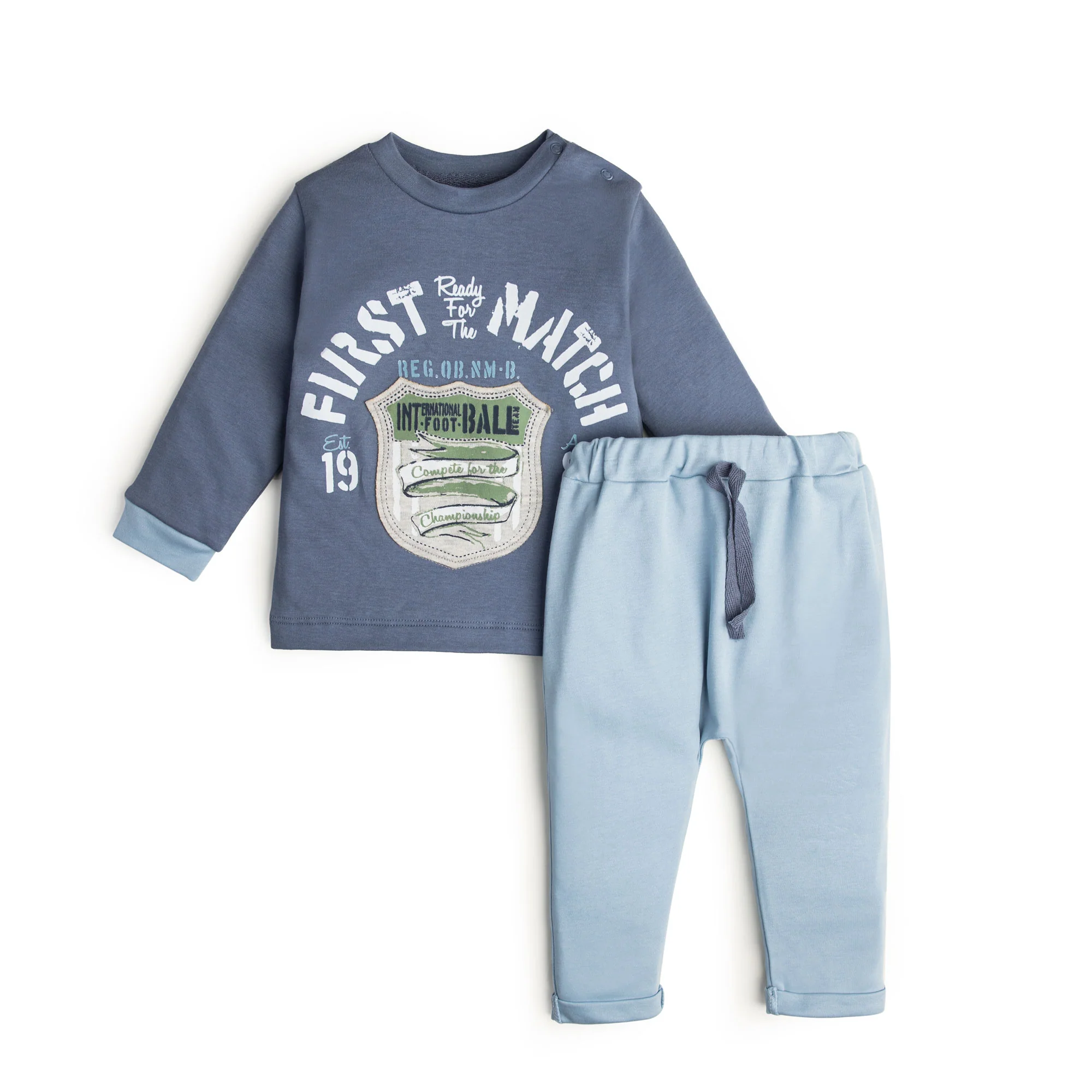 Baby 2-Piece Tee and Trouser Set