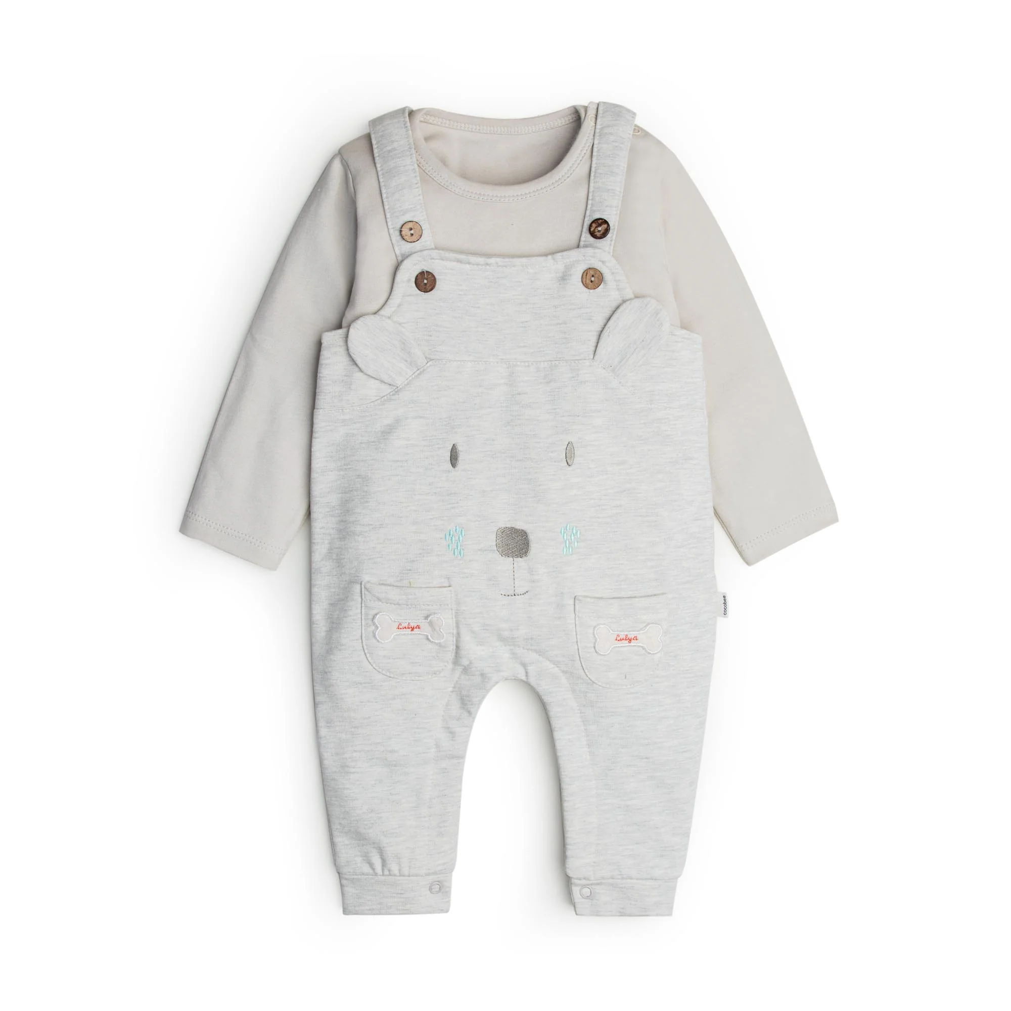 Baby Bunny Romper and Tee Set