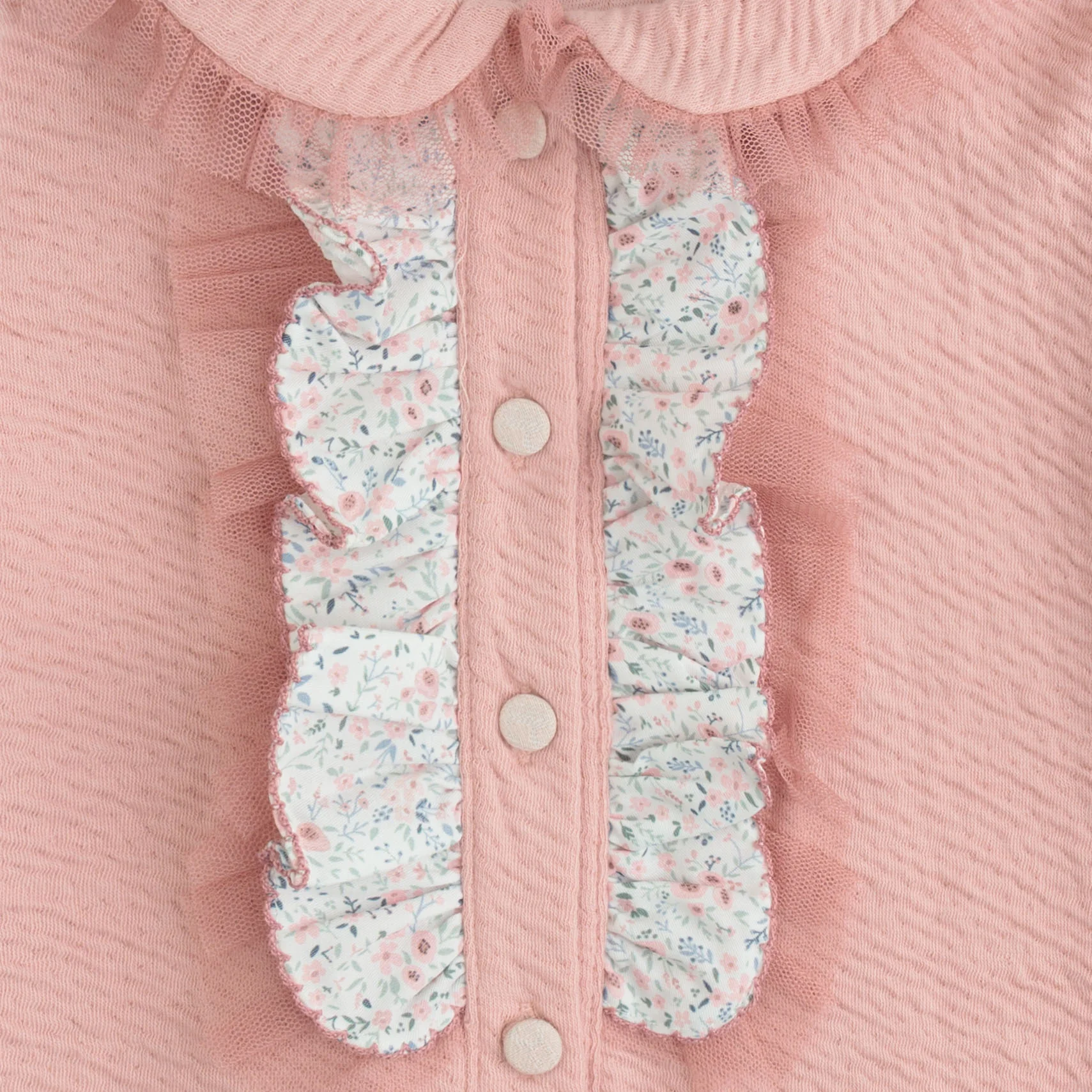 Powder Pink Floral Trim 3-Pack - Image 4