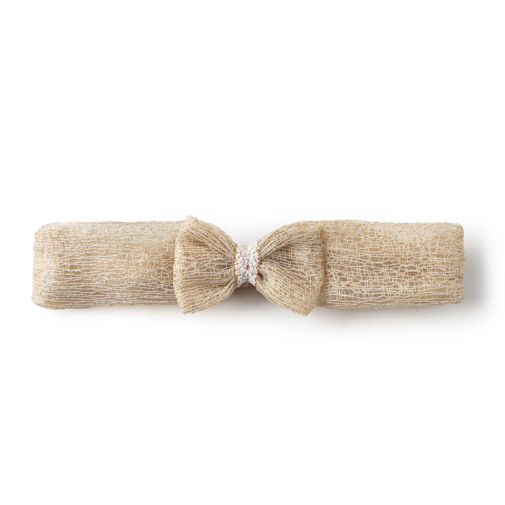 Gold net hairband