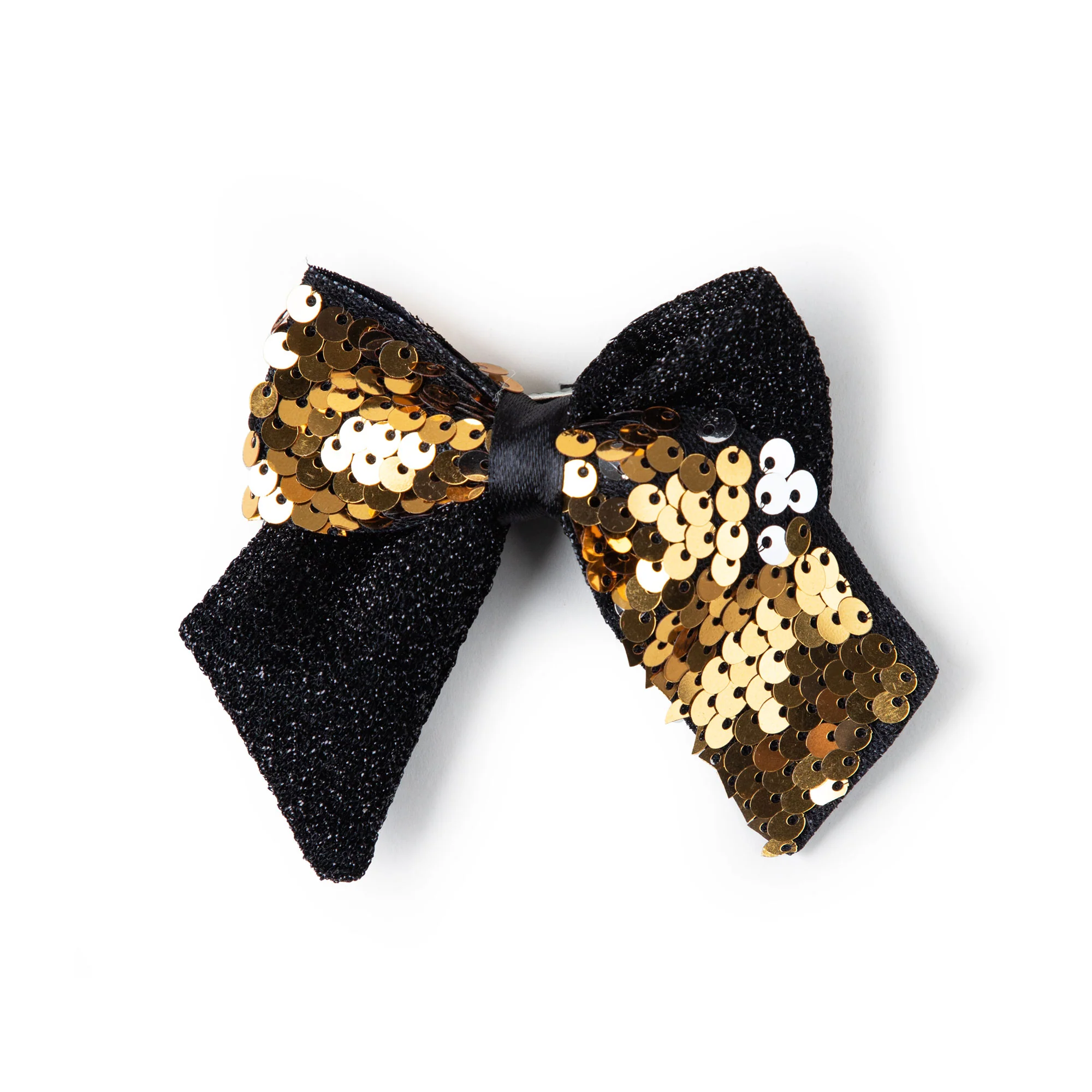 Golden sequined hairclip