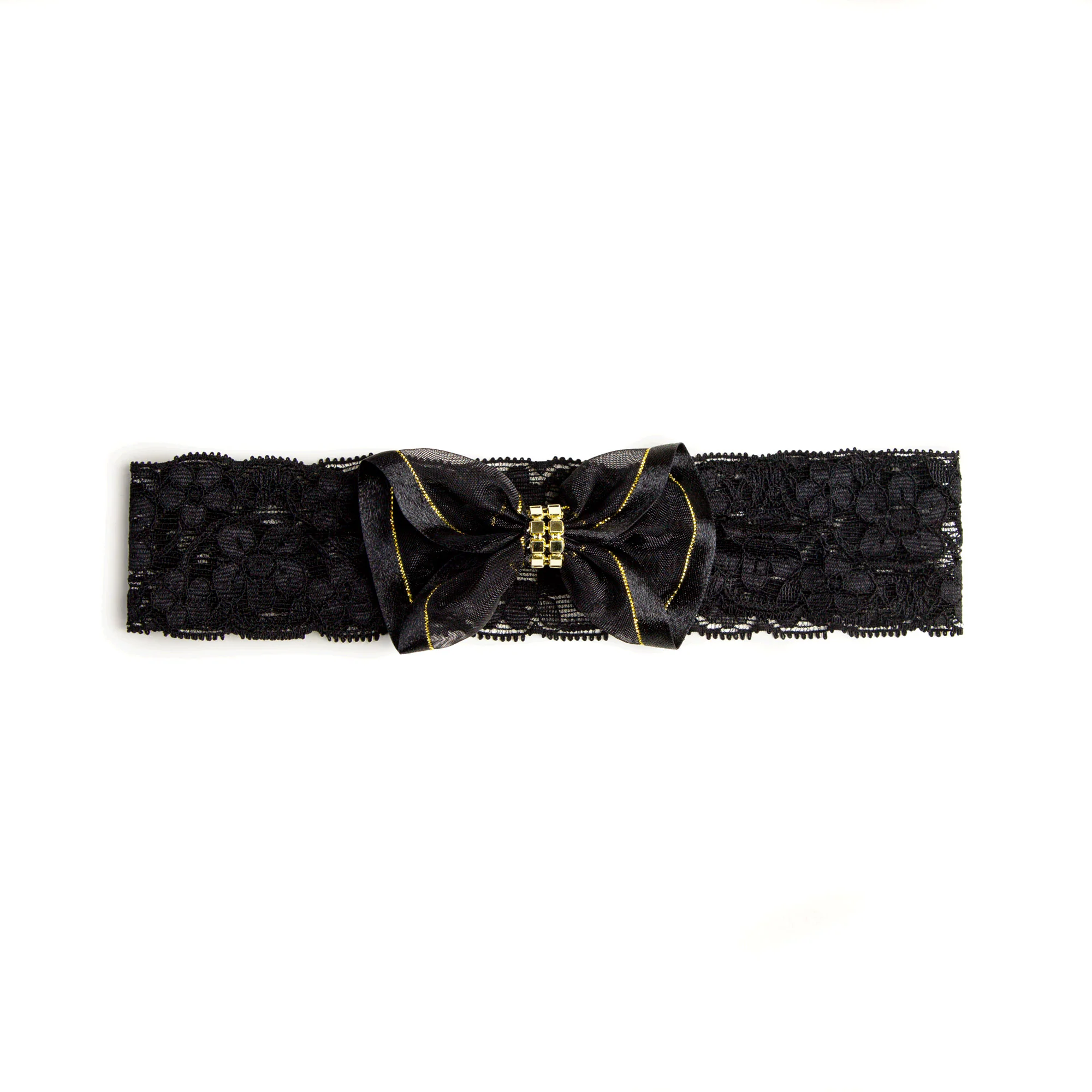 Lacey Black Hairband