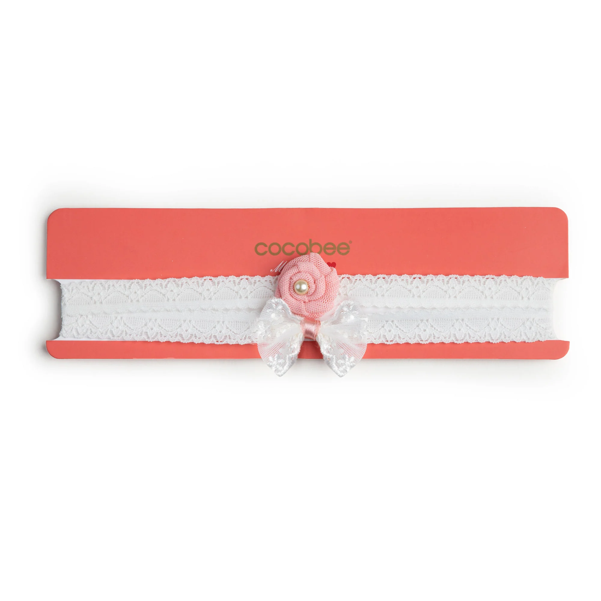 Rosette and Bow Hairband Set - Image 2