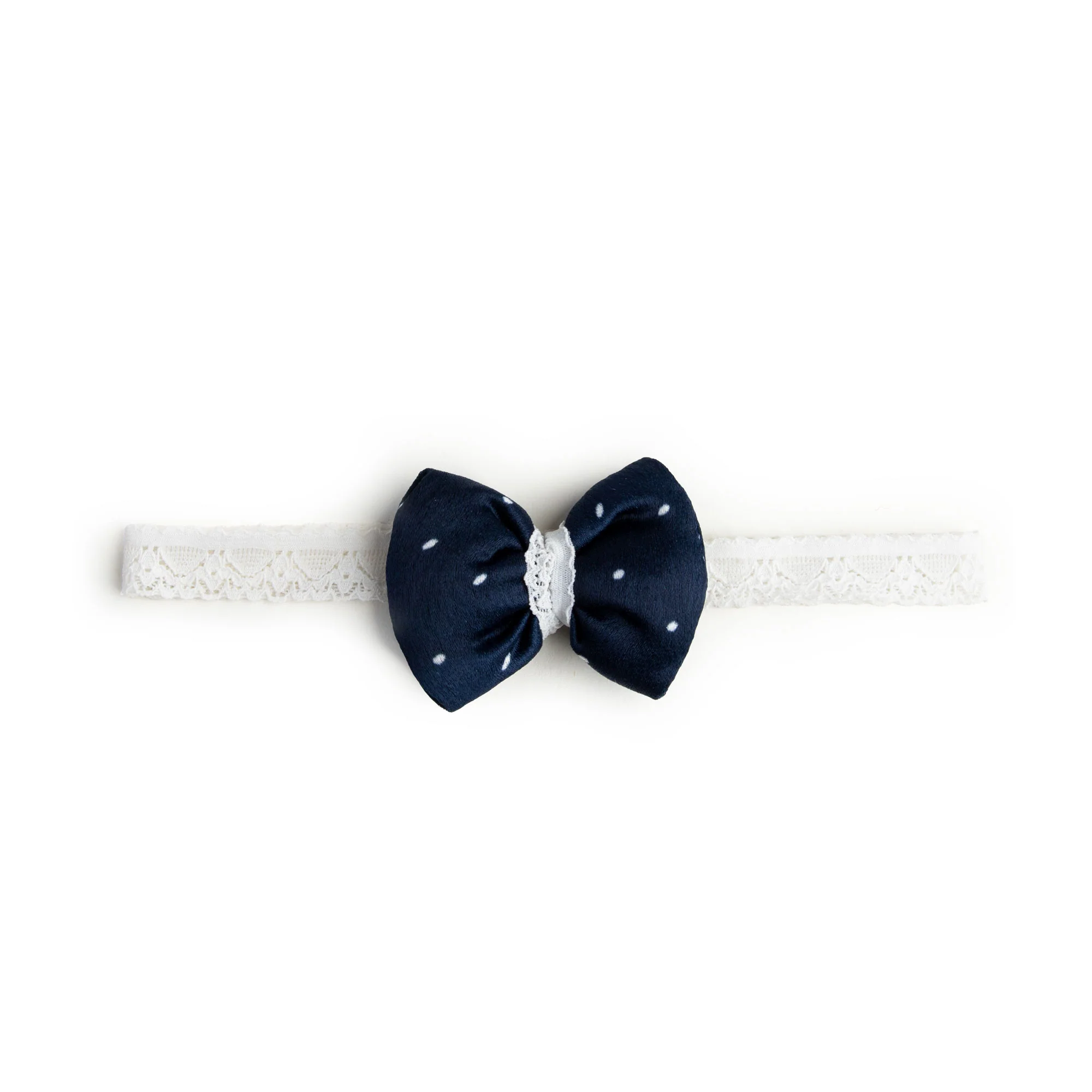 Polka bow Hair Band