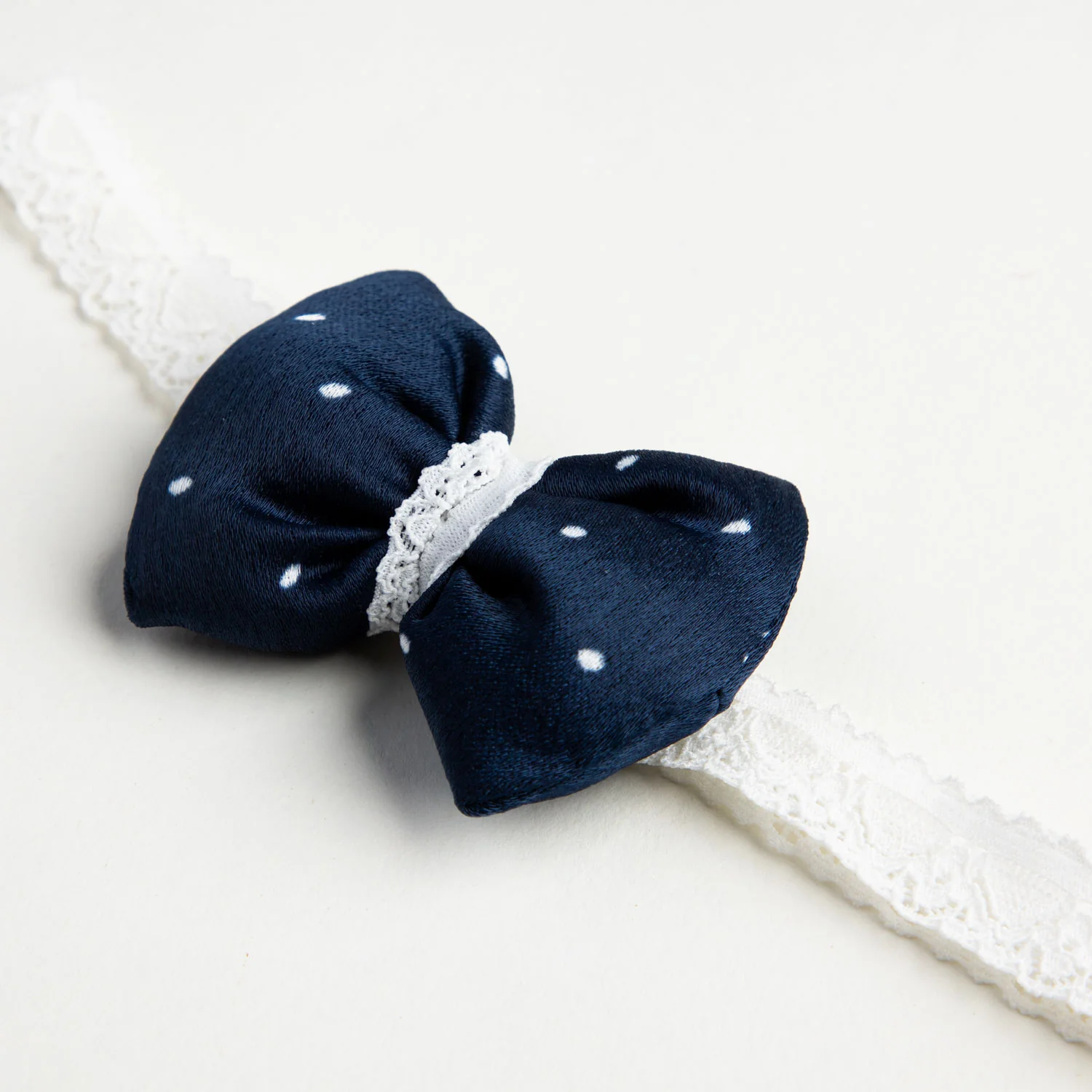 Polka bow Hair Band - Image 2