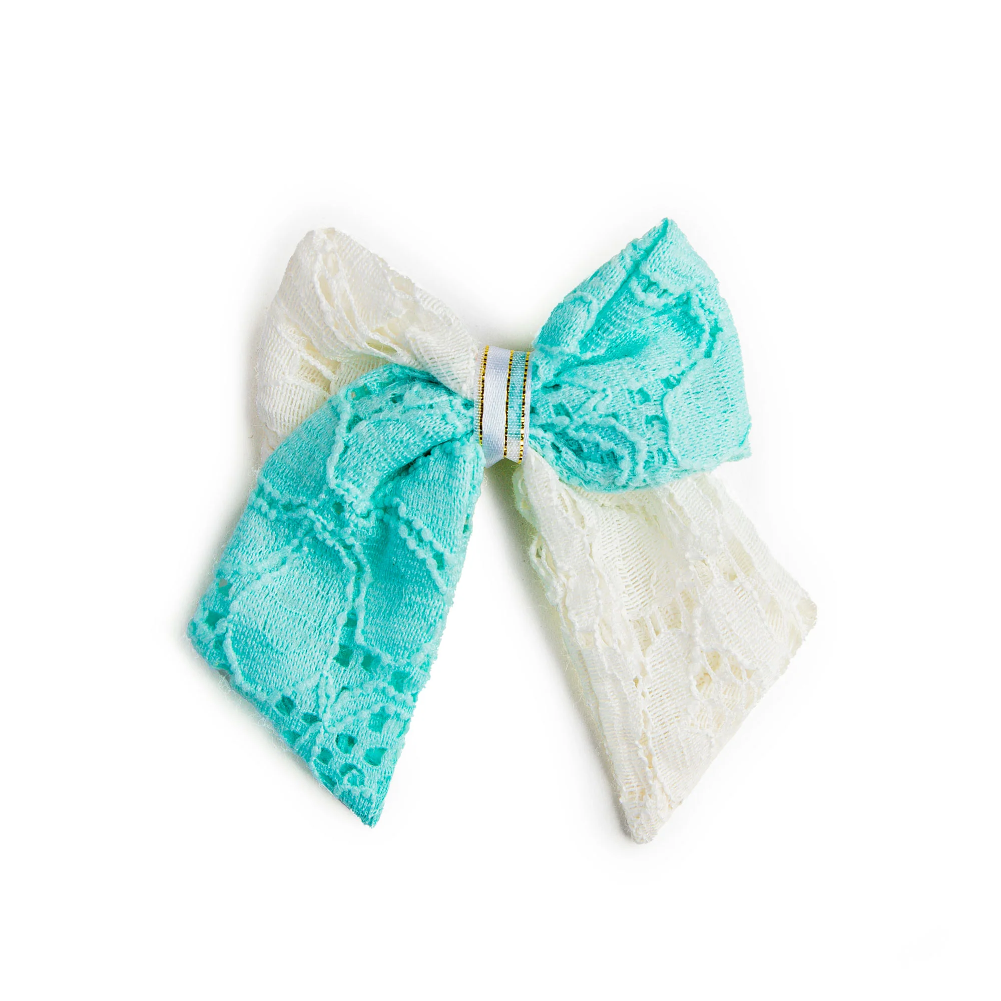 Net Embellished Bow Hair pin