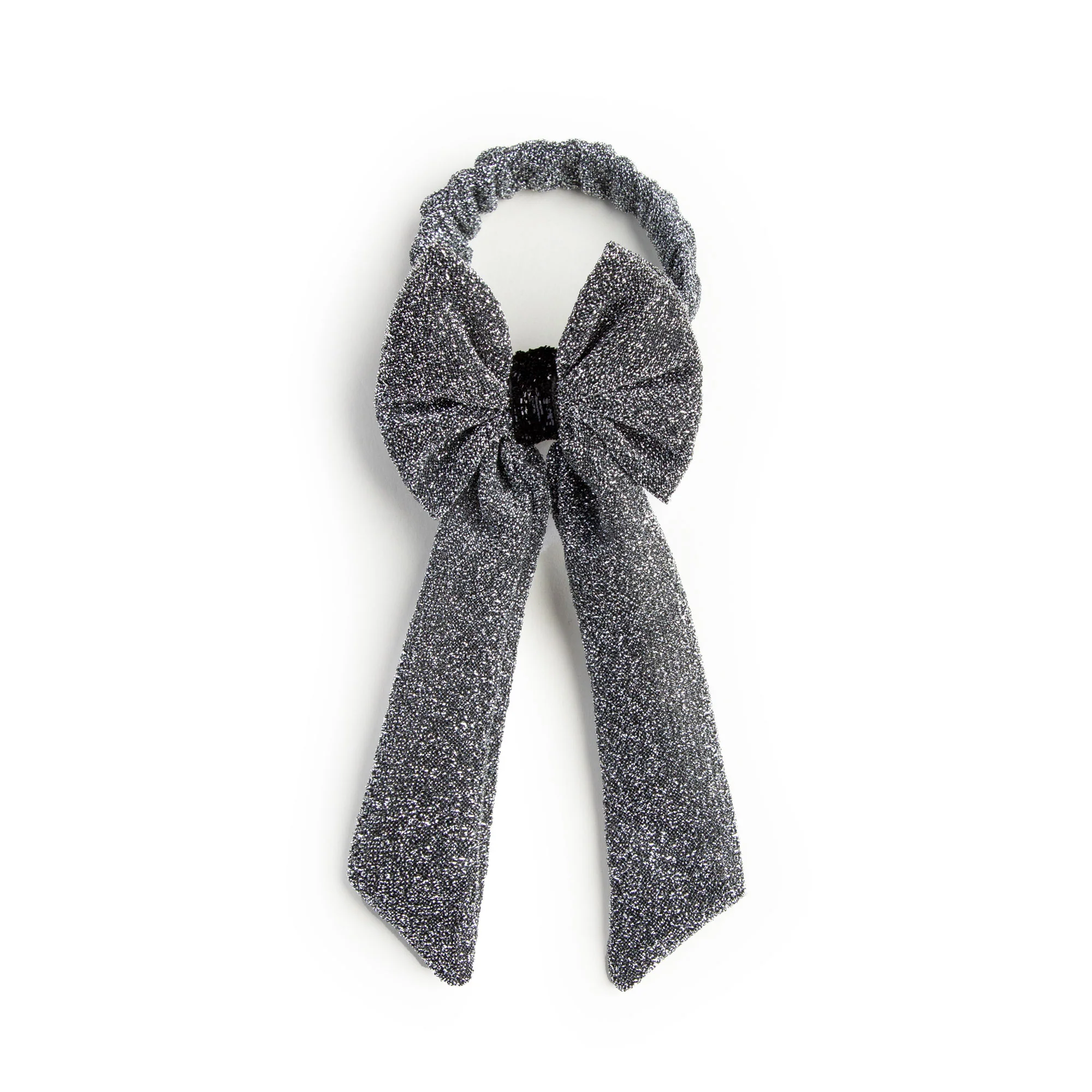 Bow sequined scrunches