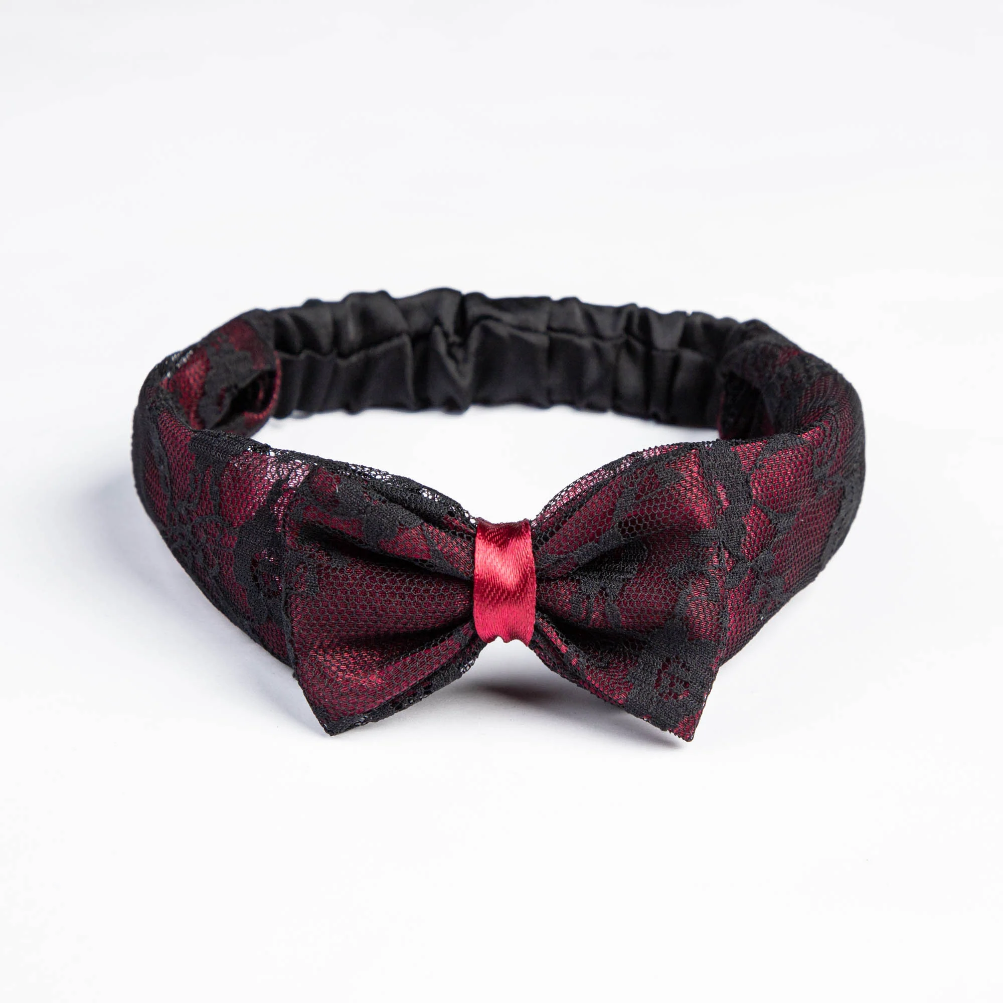Silky Red Fancy Hairband