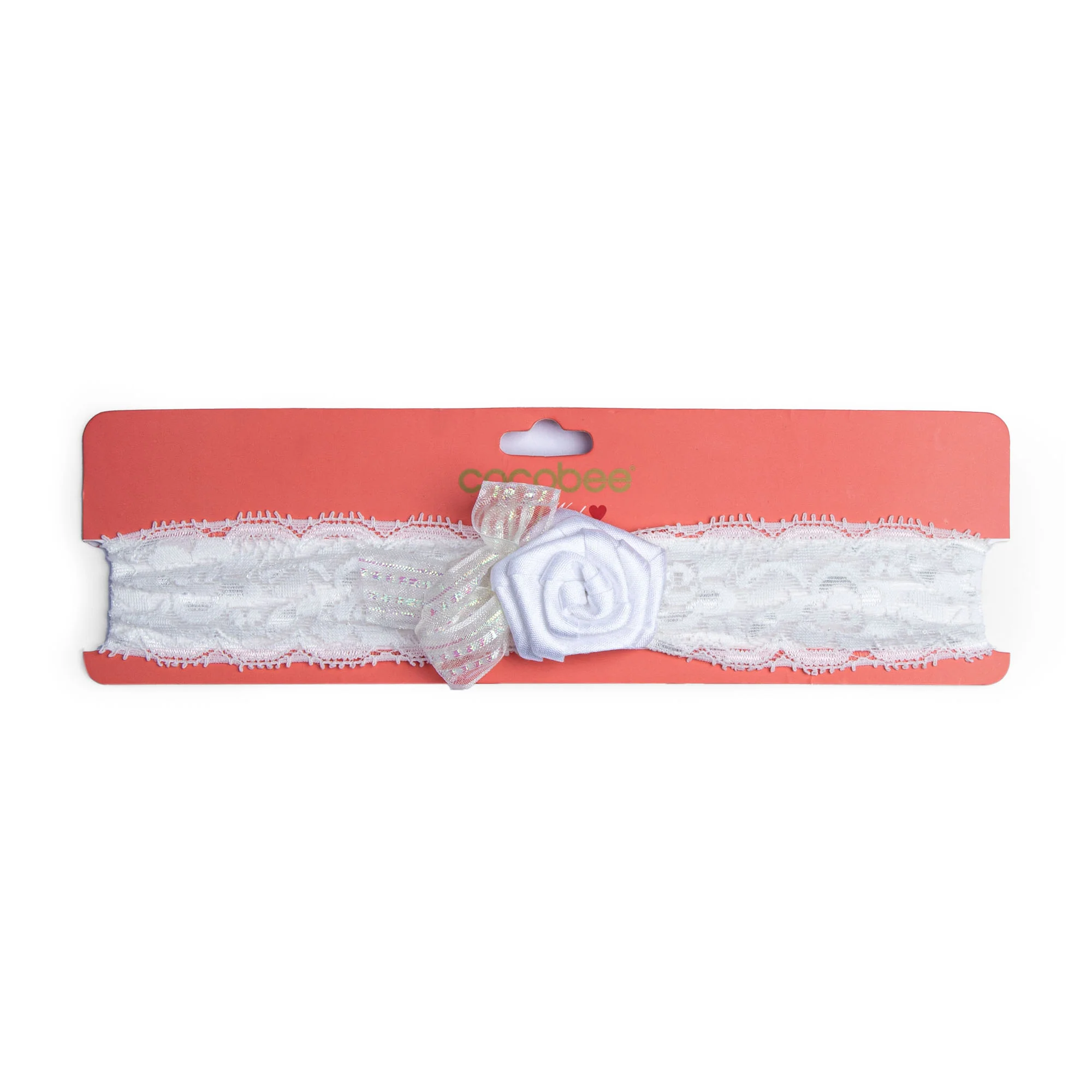Floral net hairband