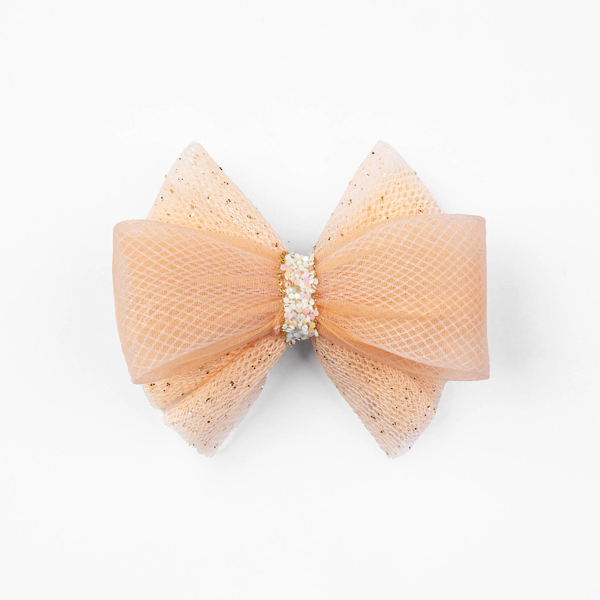 Double Bow Sequined Hairpin