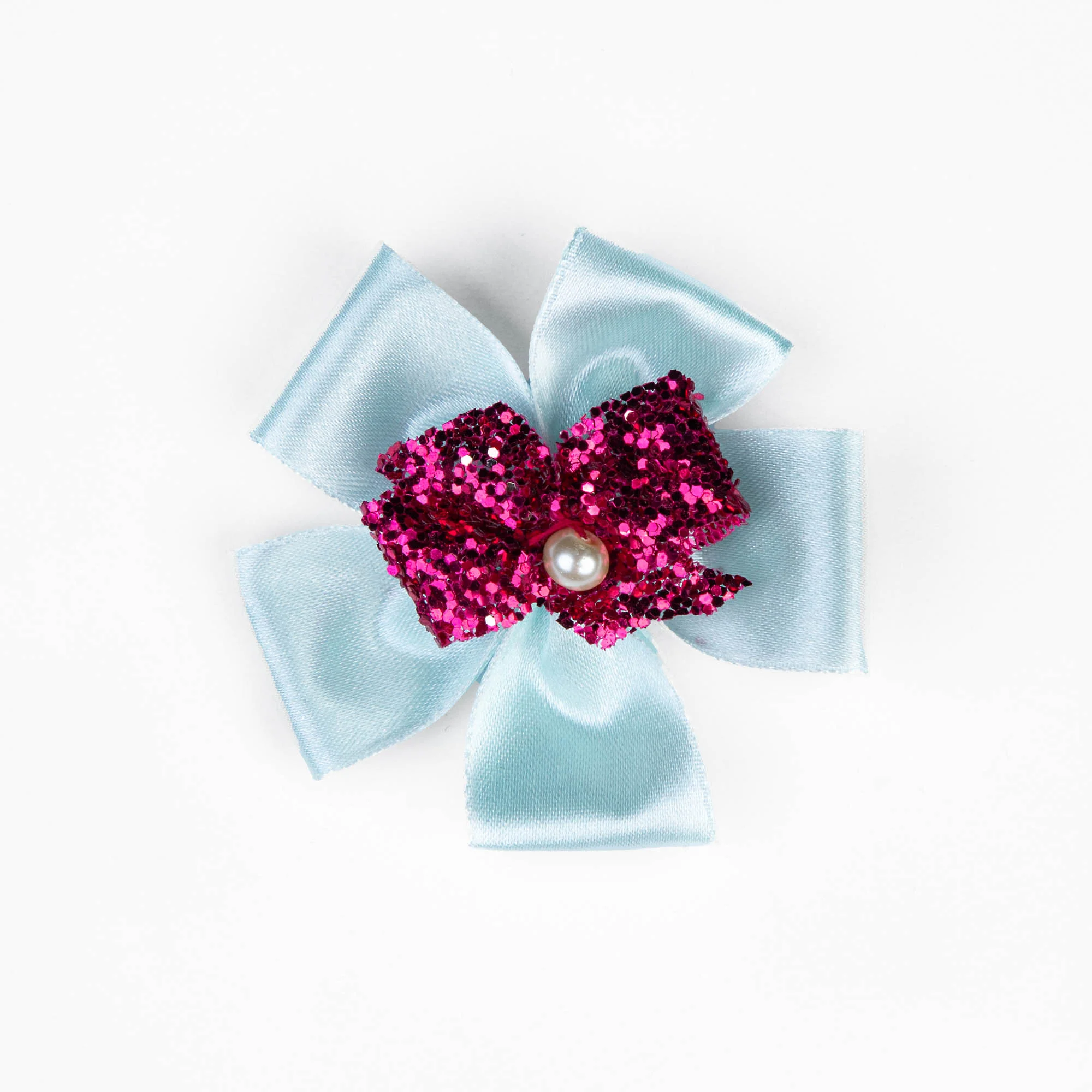Ice Blue Sequined Hairpin
