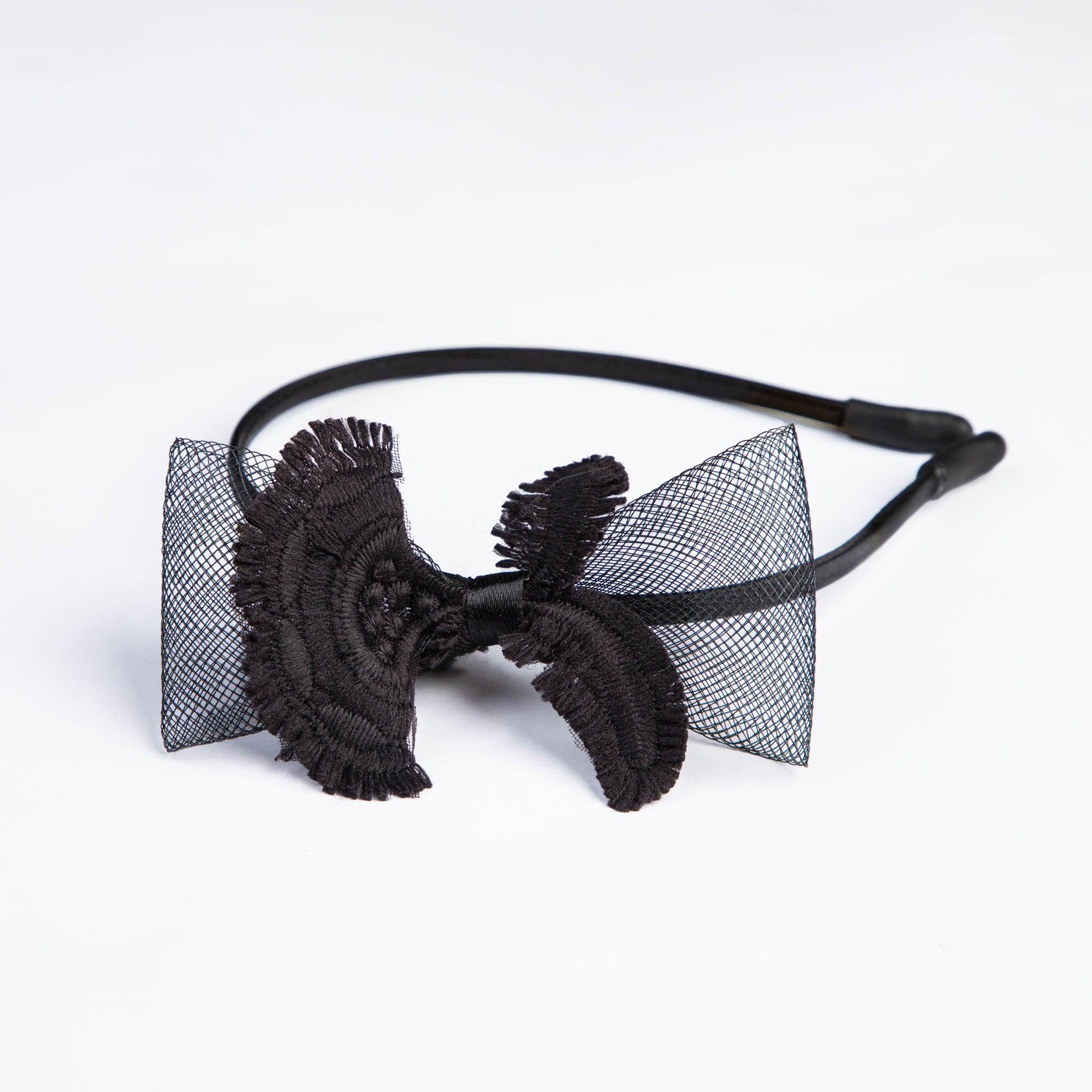 Hairband with Bow Motif