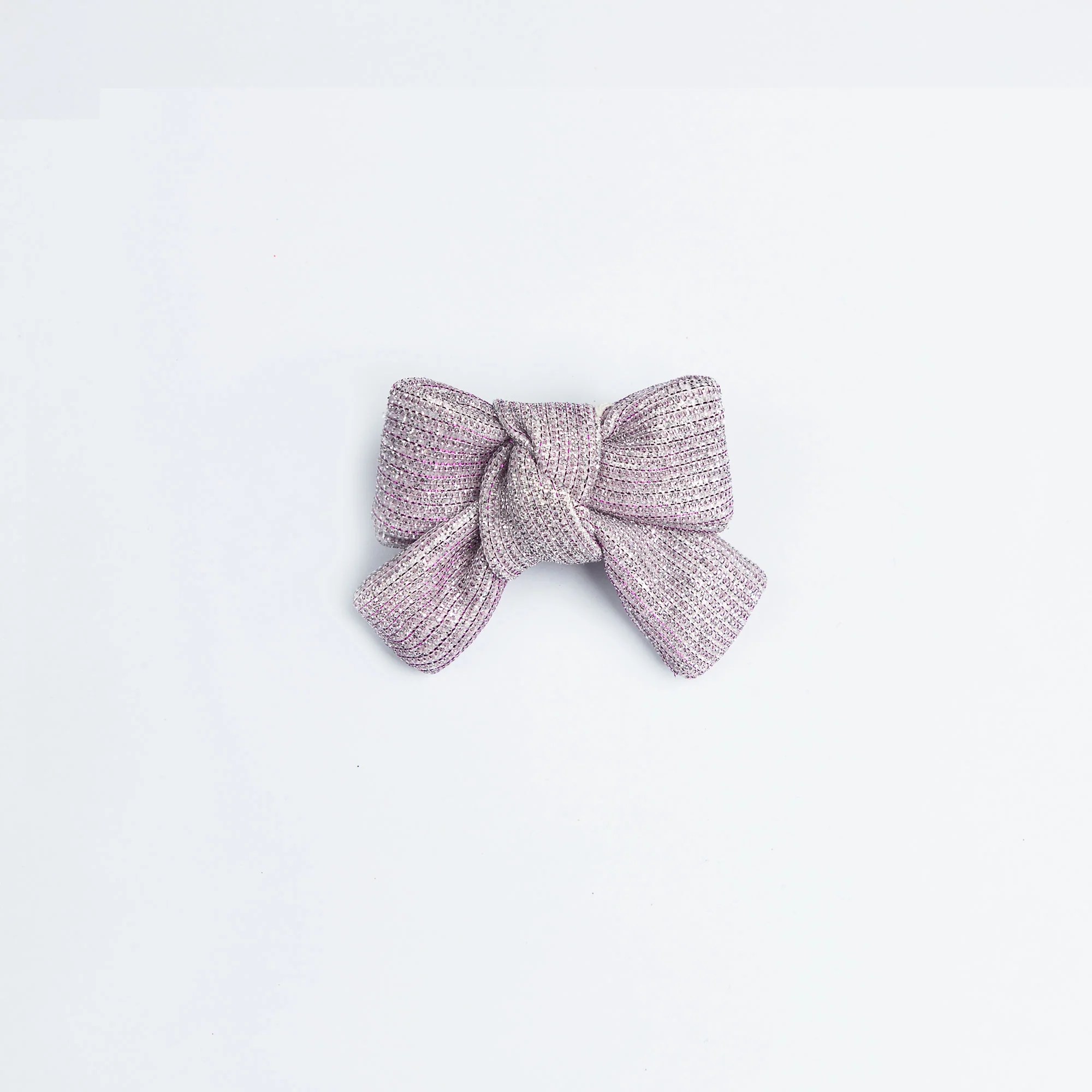 Glittery Silver Hairclip