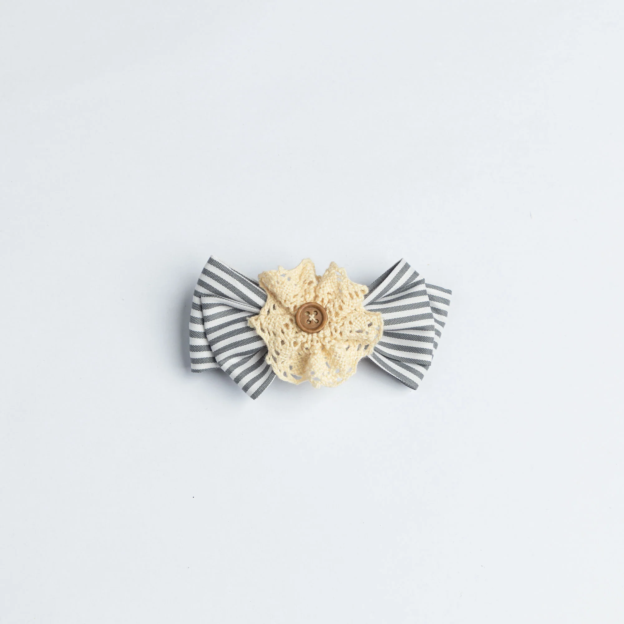 Striping Grey Hairclip