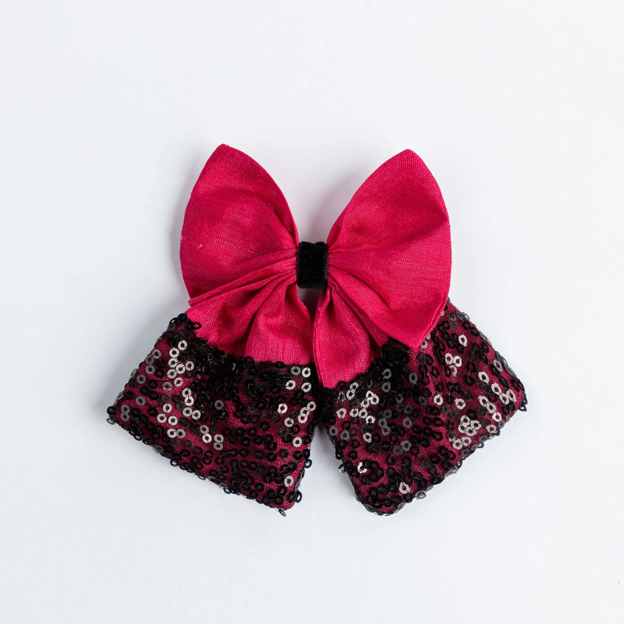 Sequined Bow Hairpin
