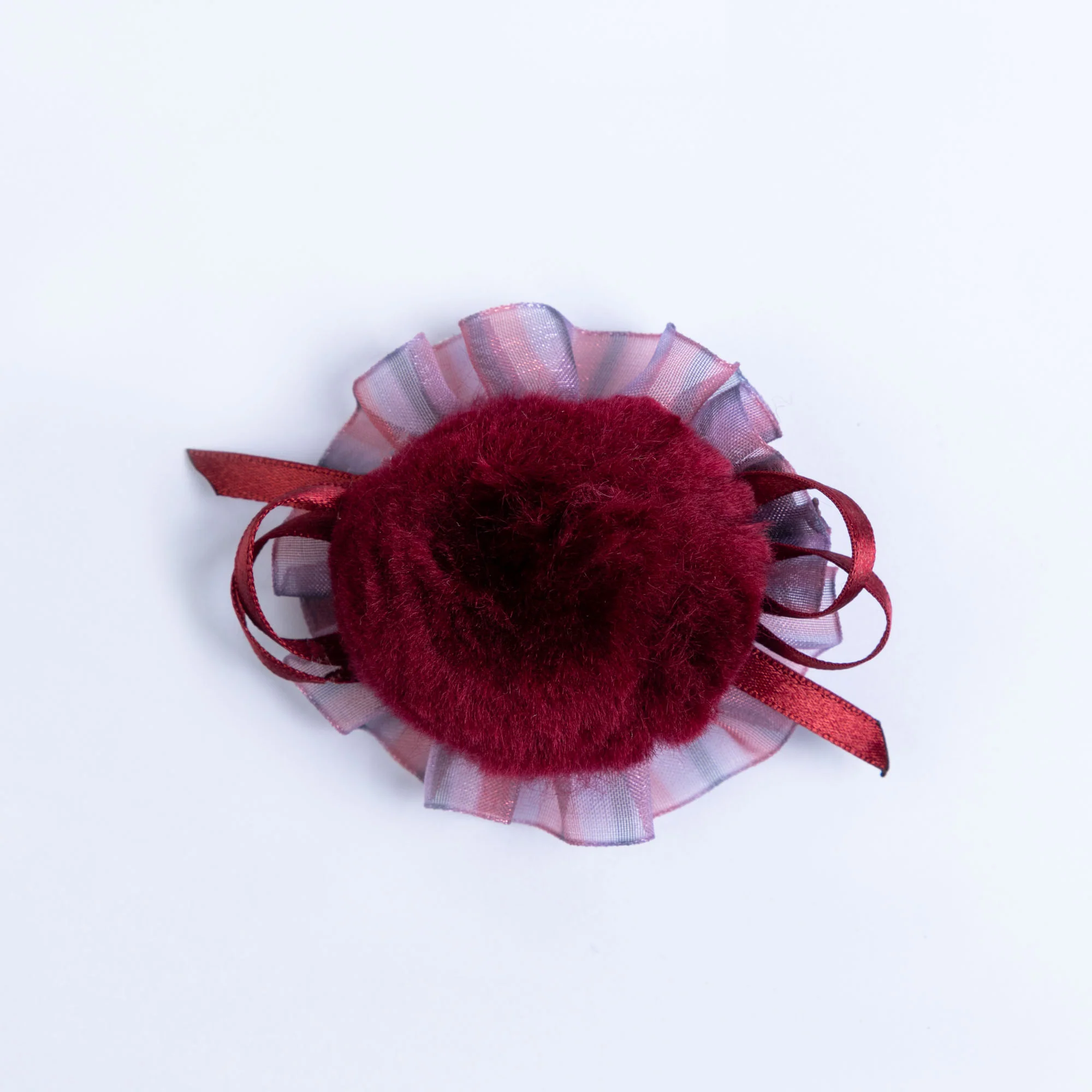 Velvety Maroonish Hairpin