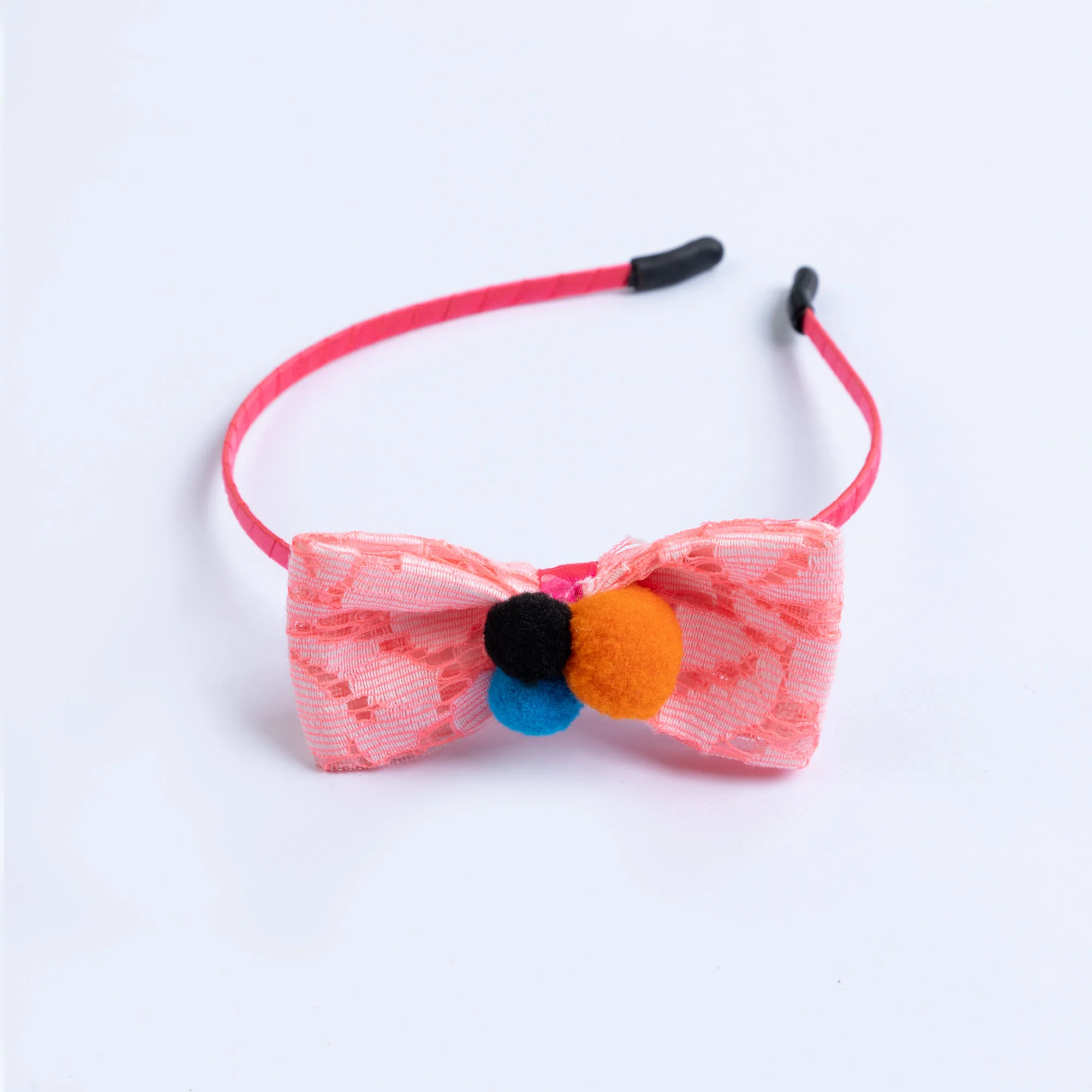 Pom-Pom Pink Hairband