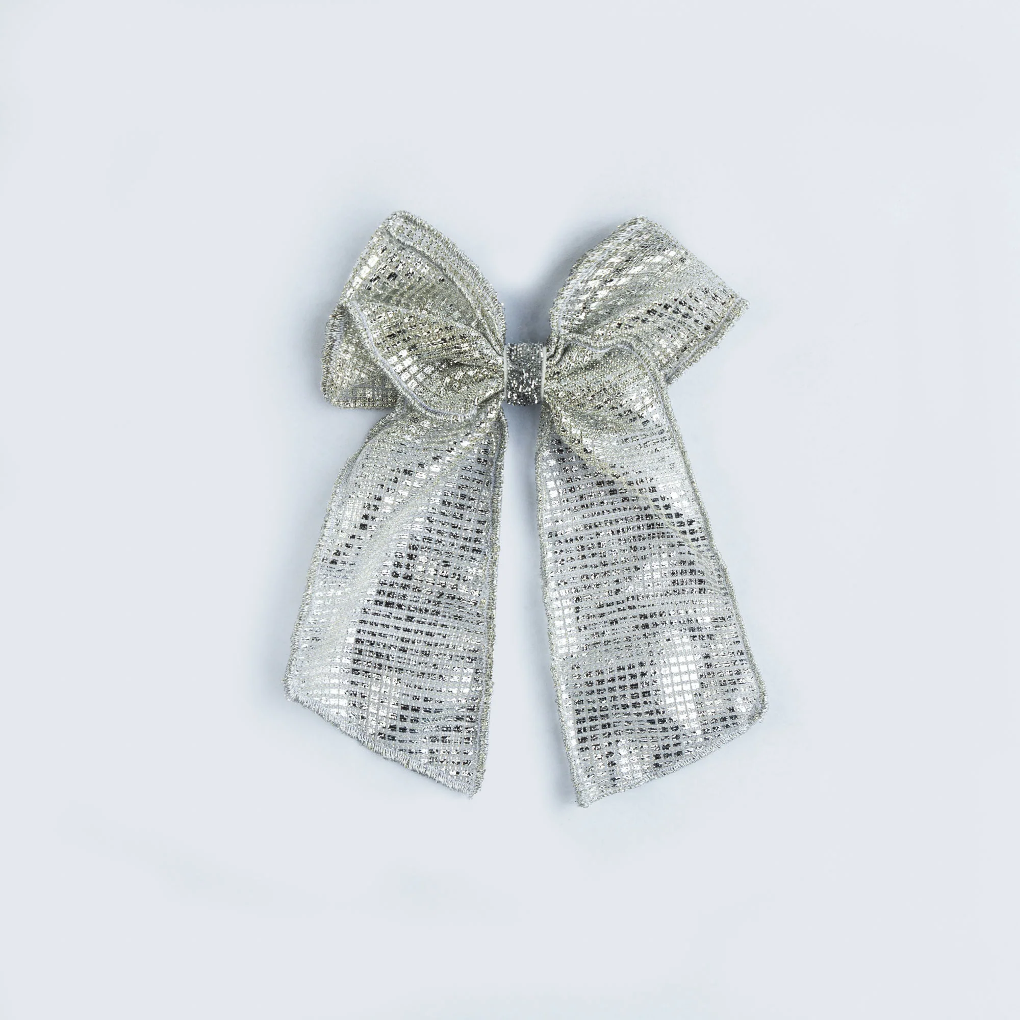 Silver Glitz Hairpin