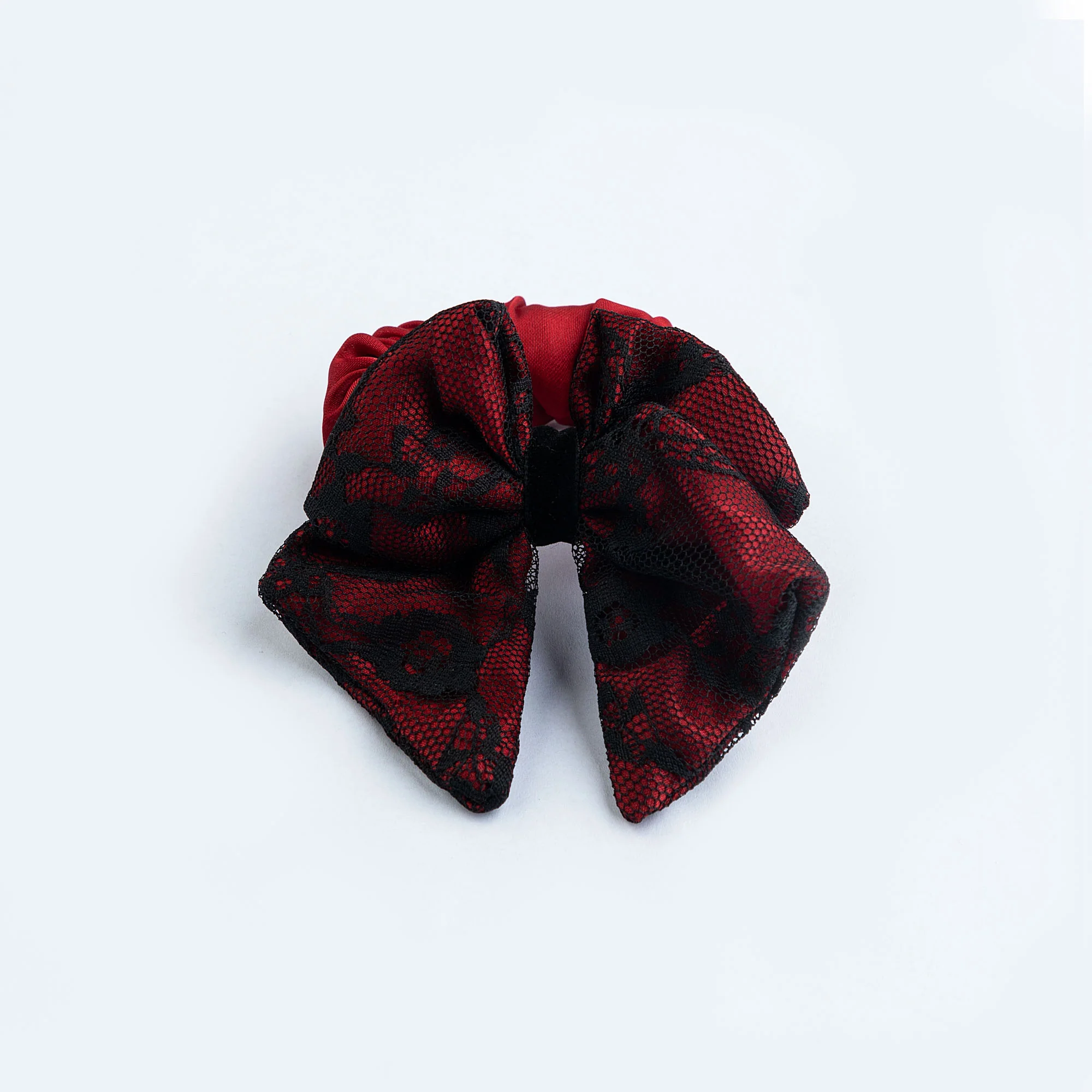 Velvety Red Scrunches
