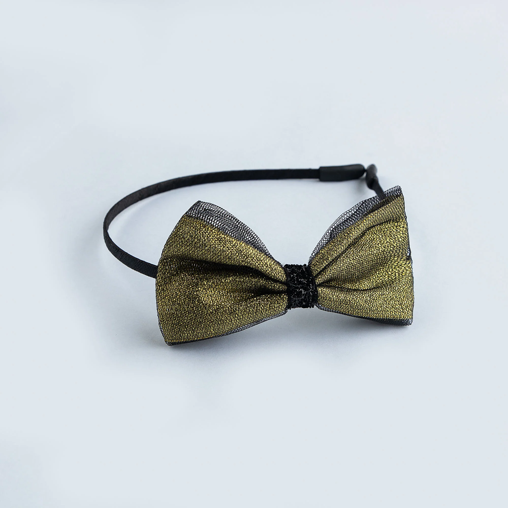Glittery Black Headband