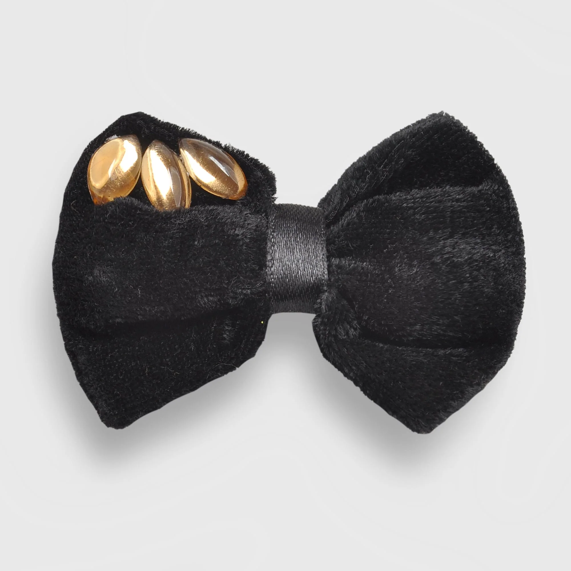 Black Velvet Hairpin