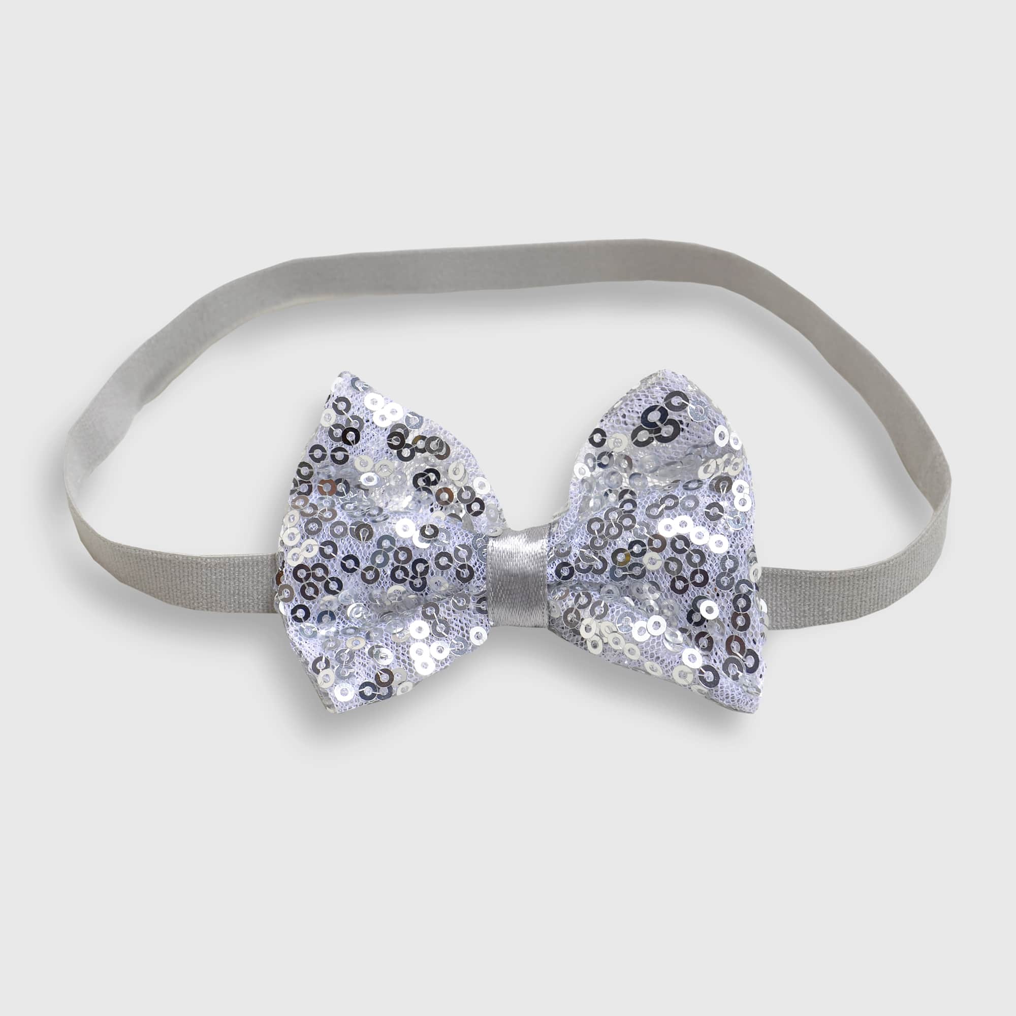 Silver Sequence Hair Band