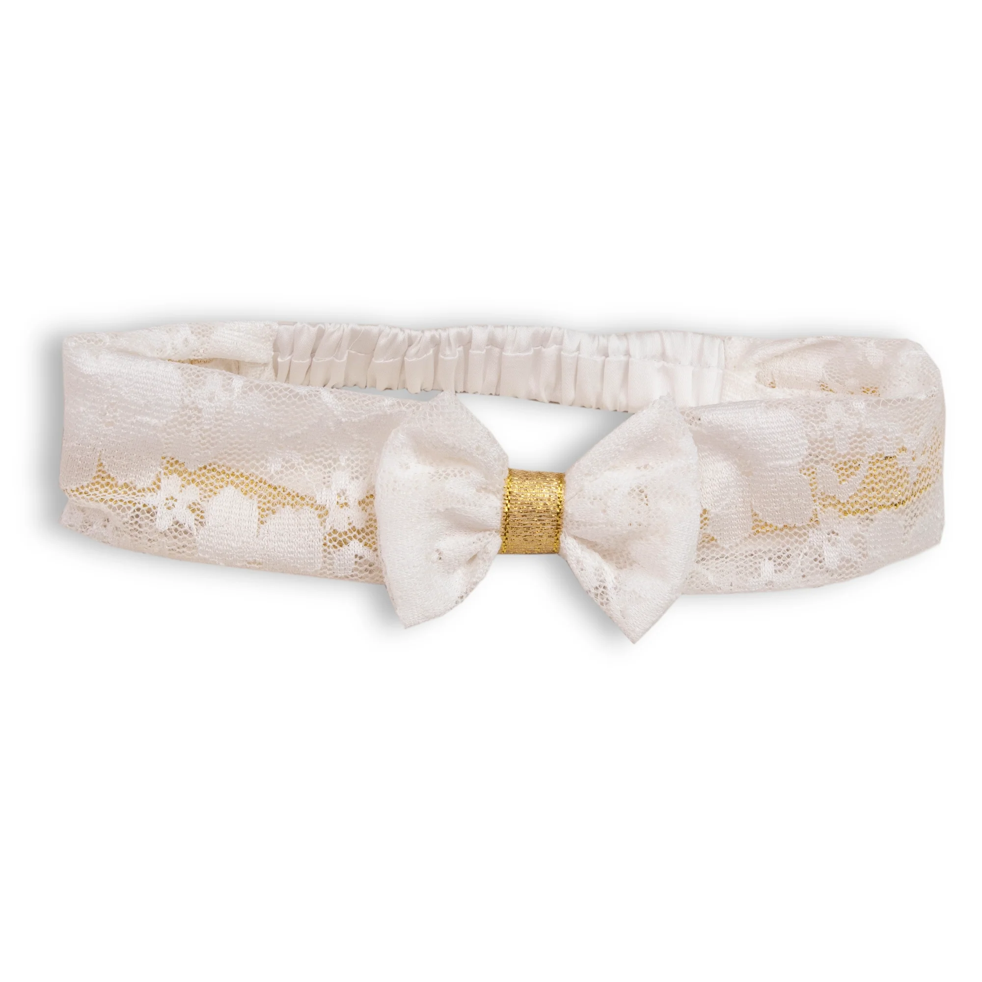 White Lace Hair Band