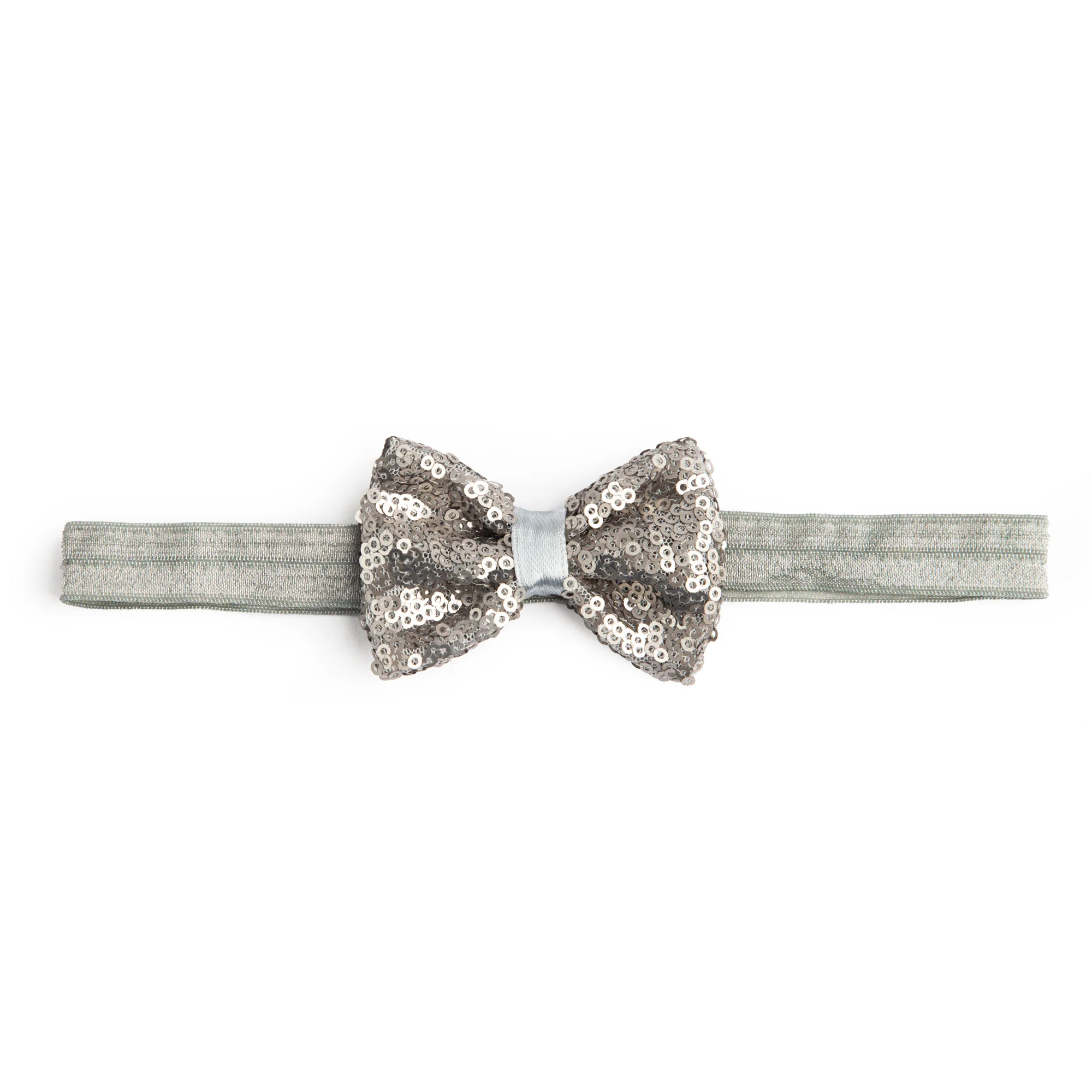 Gray Sequins Hairband