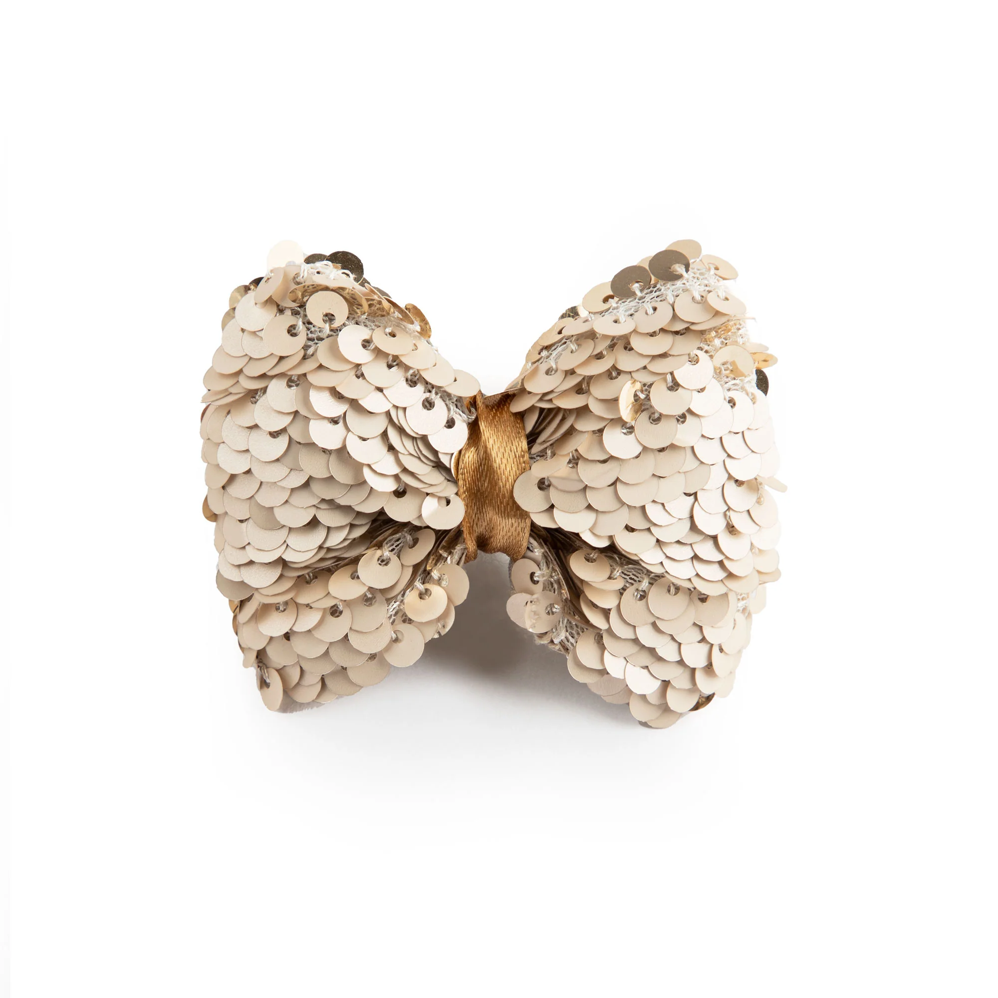 Beige Sequins Pin