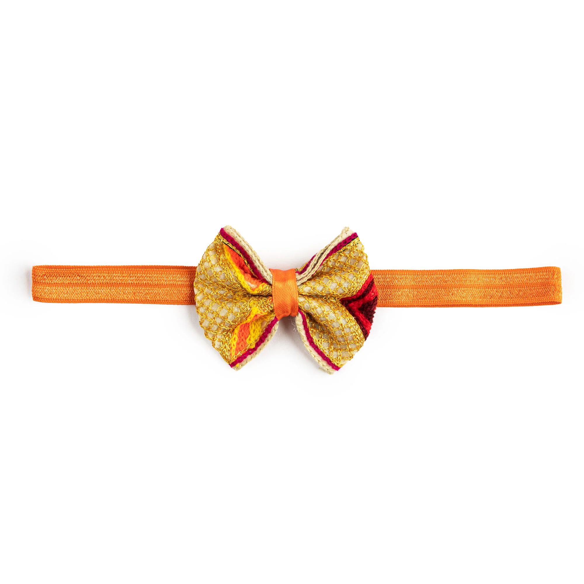 Orange Bow Hairband - Image 2