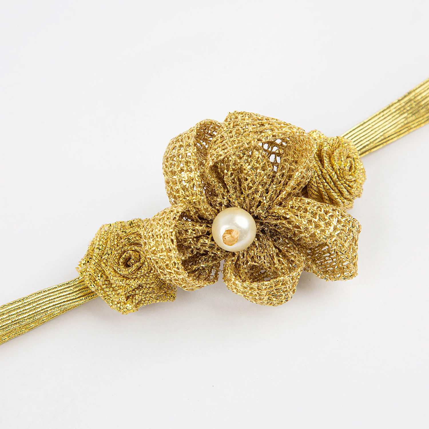 Golden Pearl Headband