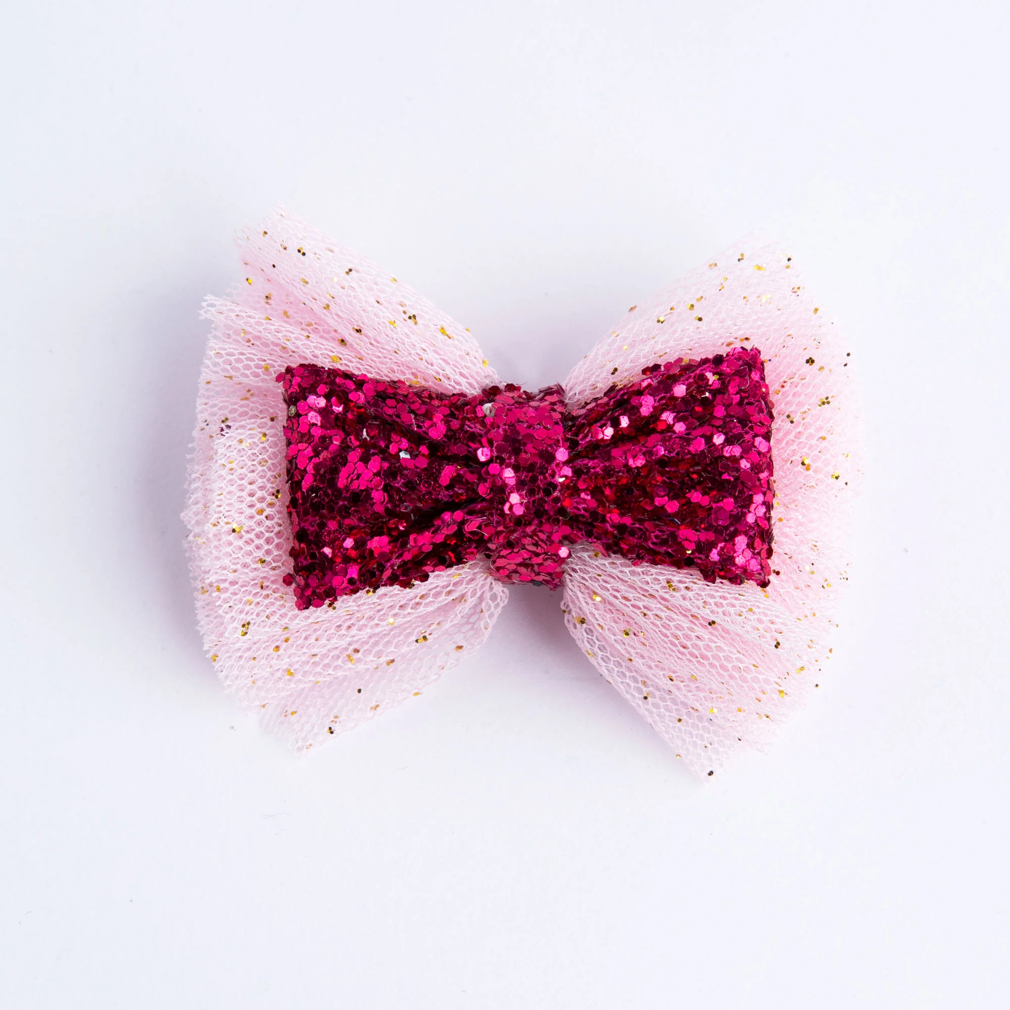 Fuscia Glitter Pin