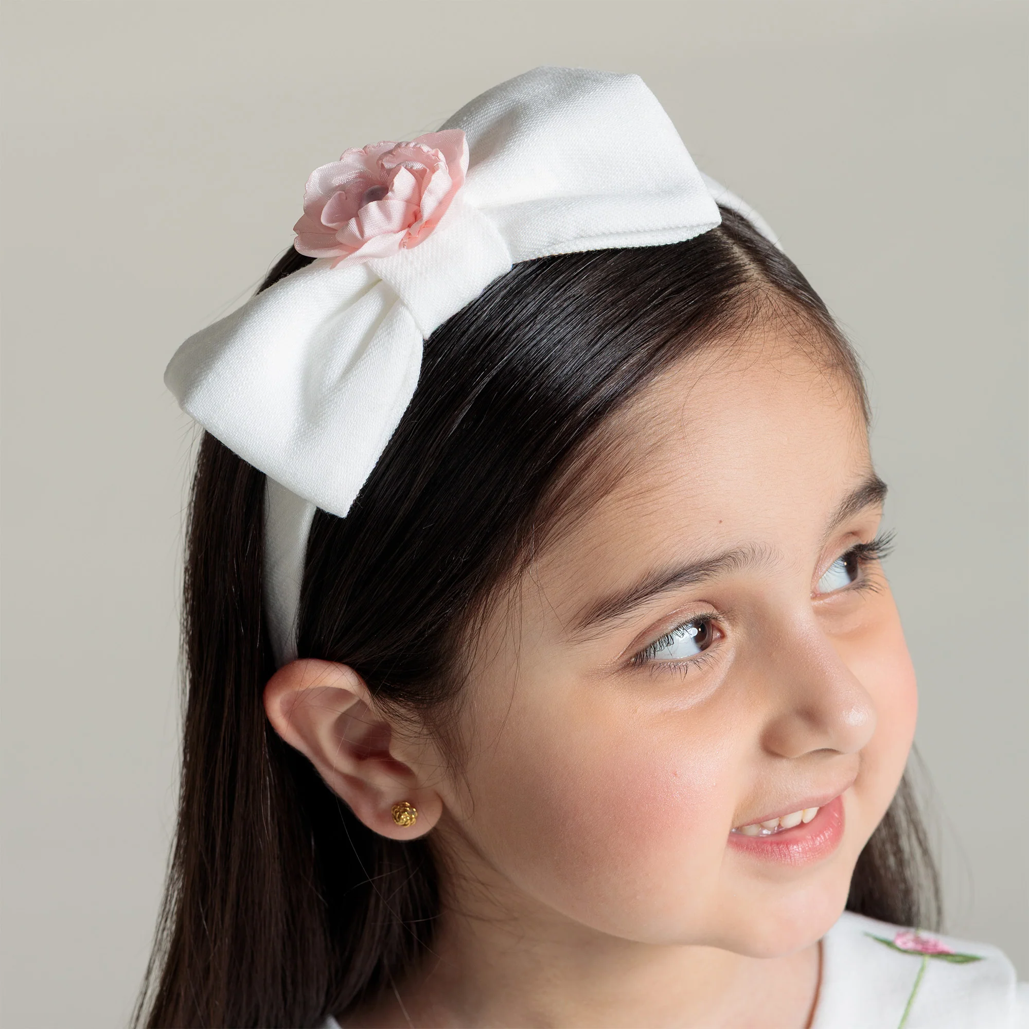 Blossom Collar White Frock - Image 6
