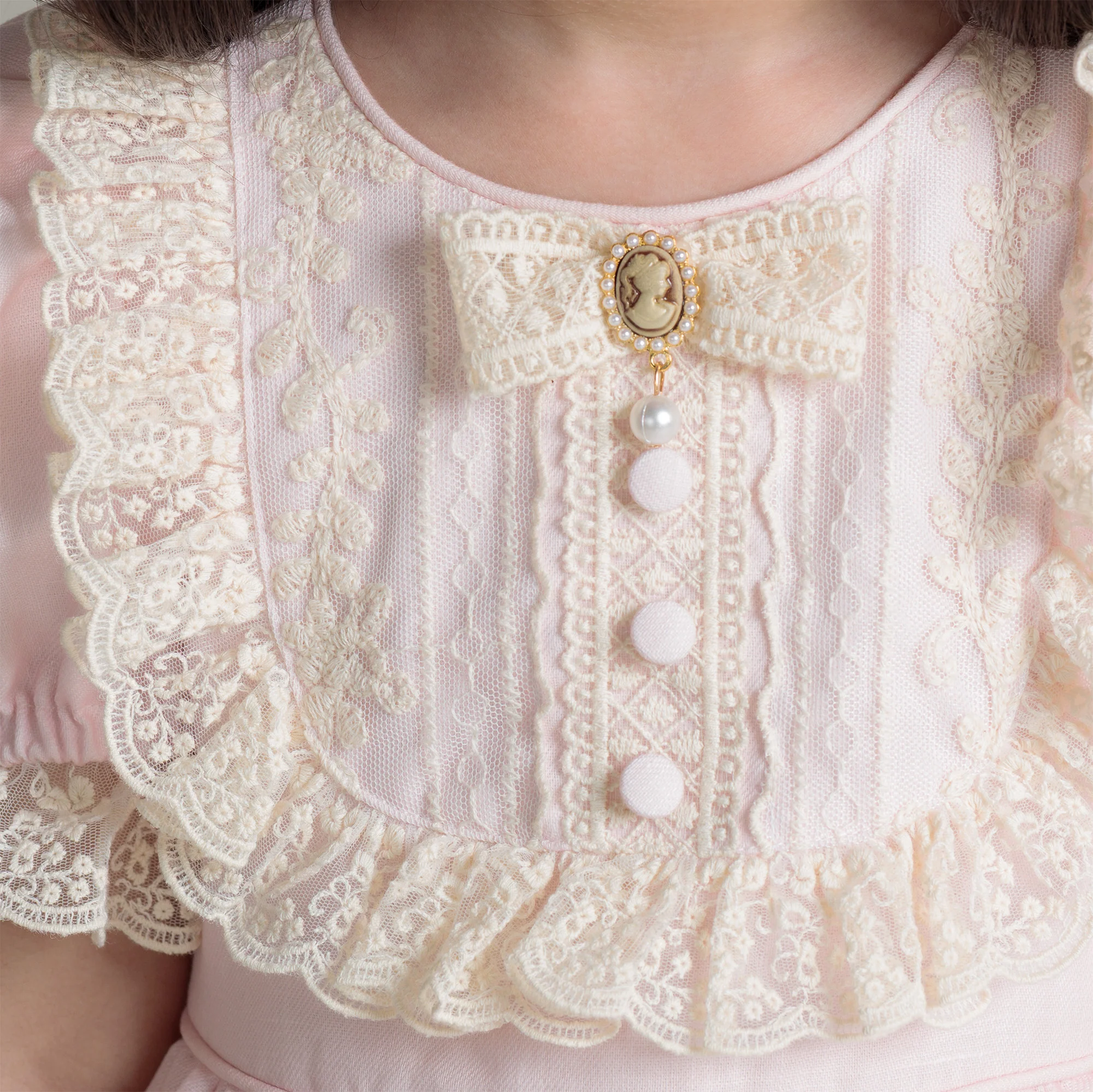 Rosette Charm Embellished Frock - Image 5