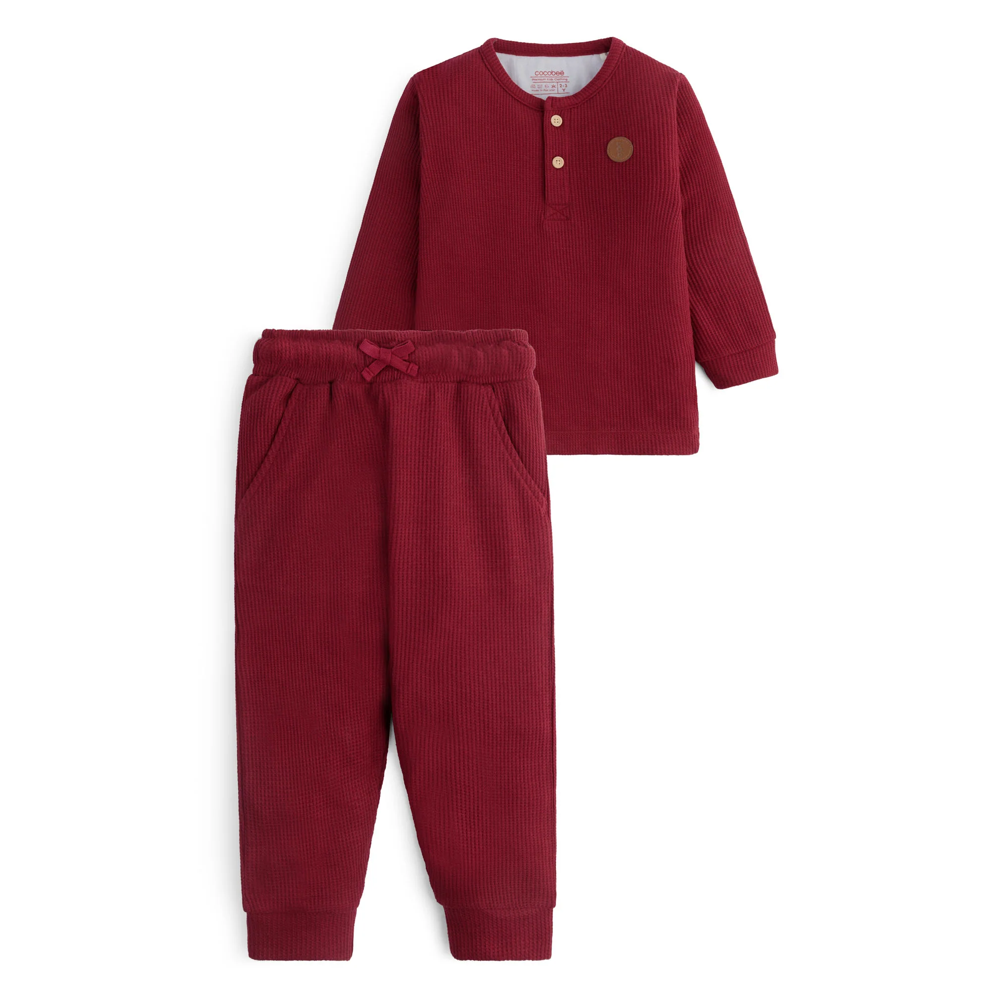 Maroon Thermal Two-Pack